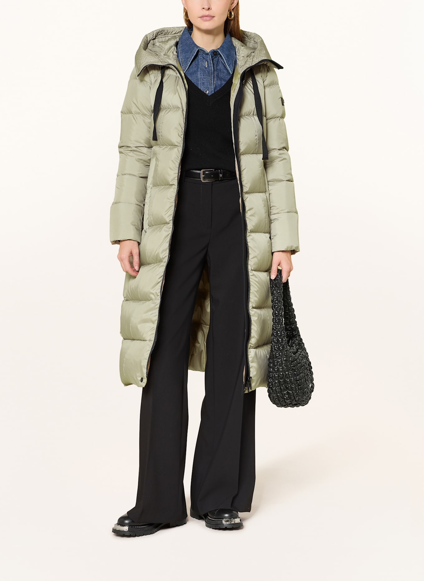 PEUTEREY Daunenmantel NUNKI: BEIGE