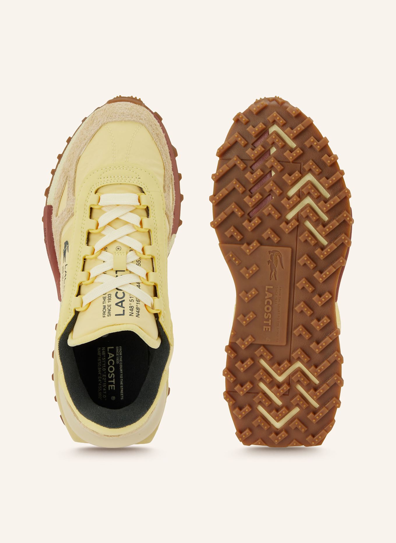 LACOSTE Sneaker ELITE ACTIVE 225: HELLGELB
