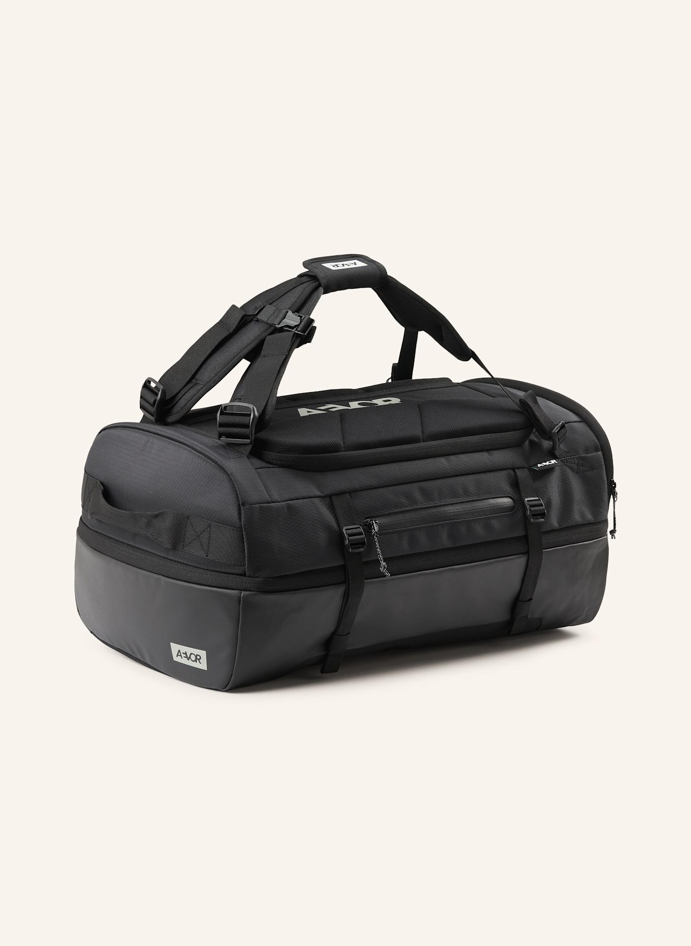 AEVOR Travel bag DUFFEL PACK 47L: BLACK