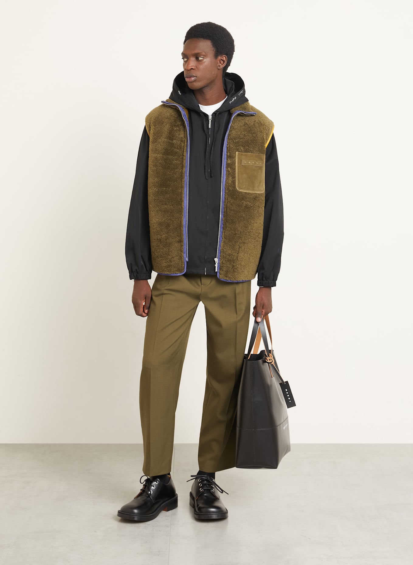 MARNI Jacke: SCHWARZ