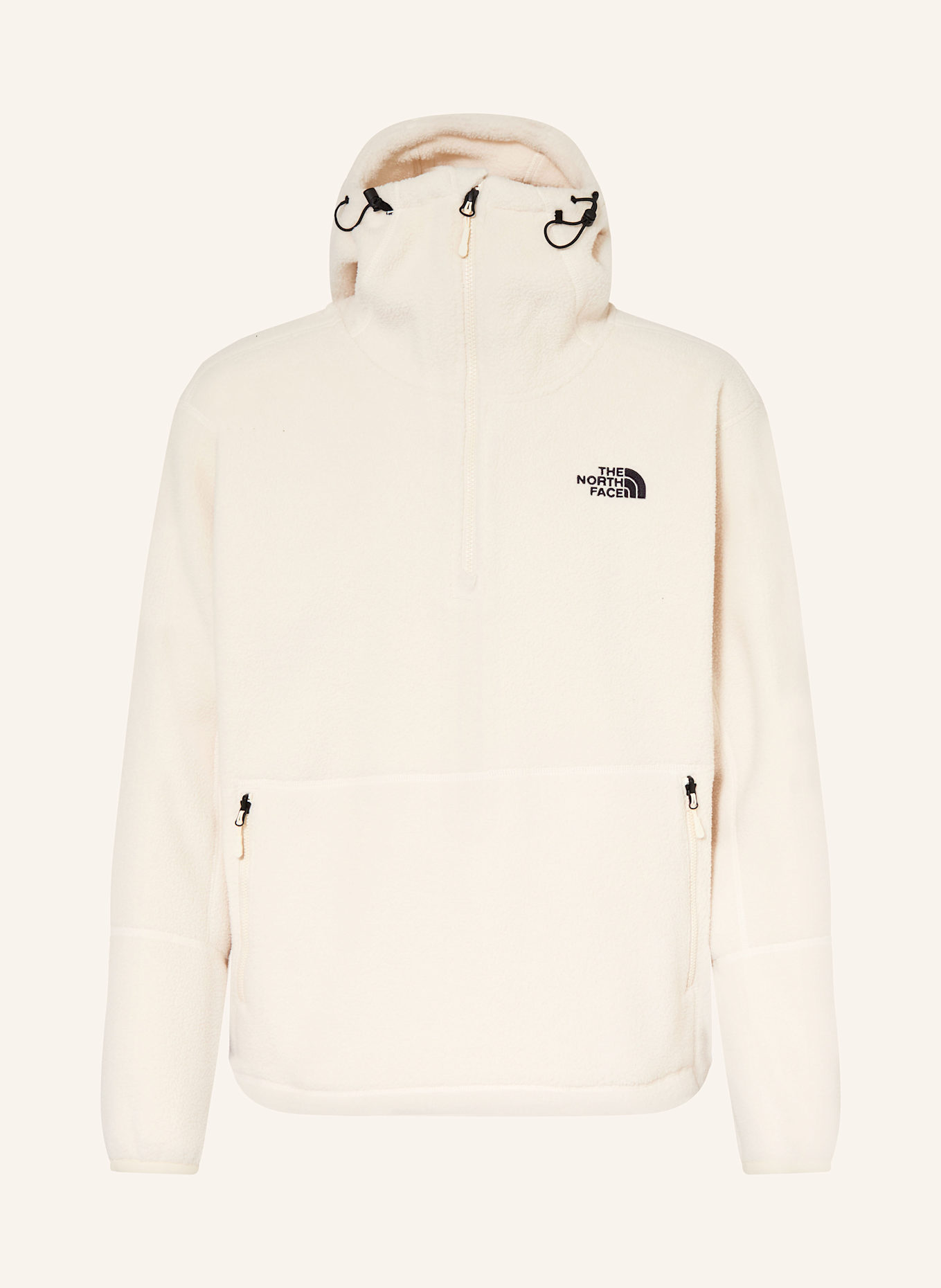 THE NORTH FACE Sweter typu troyer z polaru DIRUS: BIAŁY