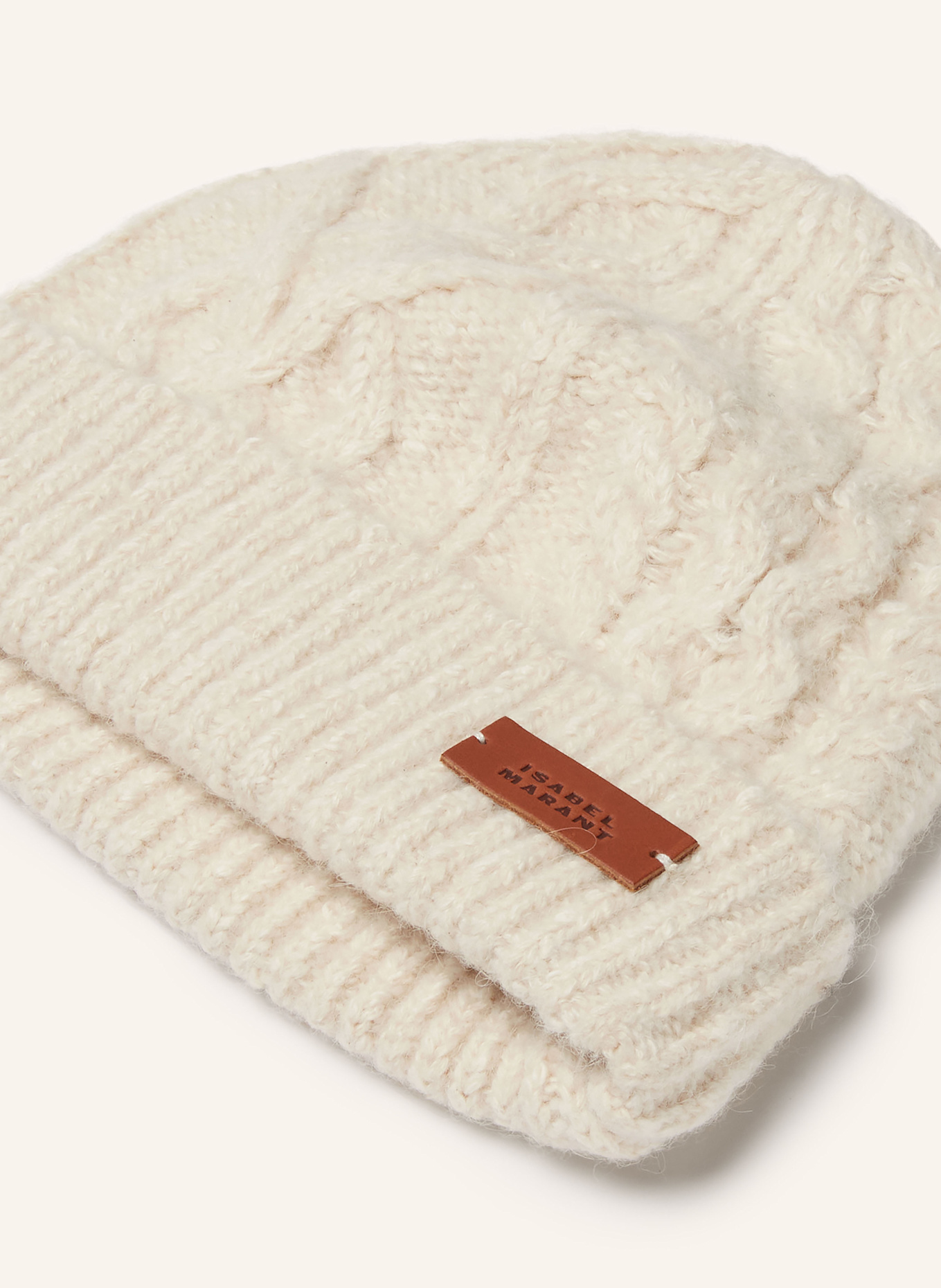 ISABEL MARANT Mütze BOWIE: ECRU