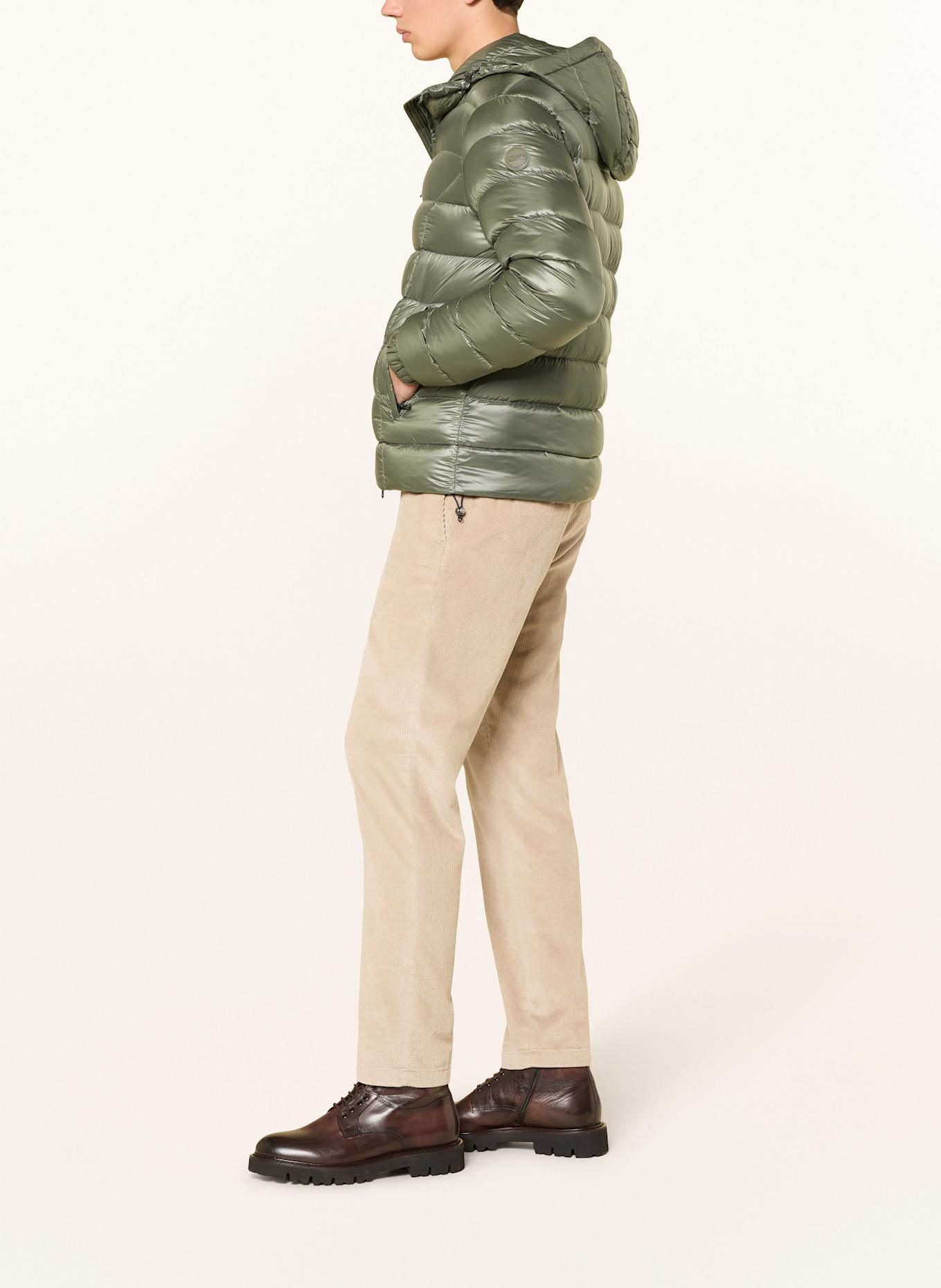 COLMAR Lightweight-Daunenjacke: GRÜN