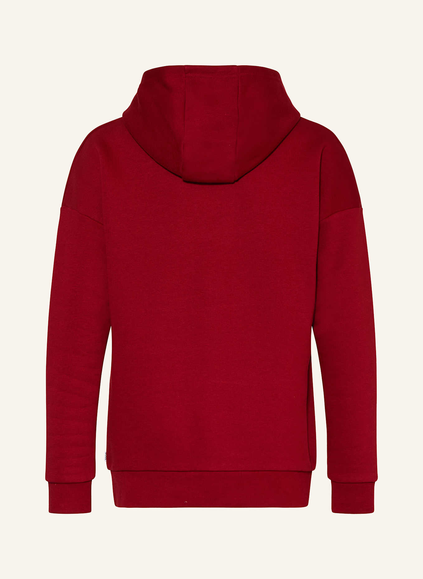 BOSS Hoodie: ROT / WEISS