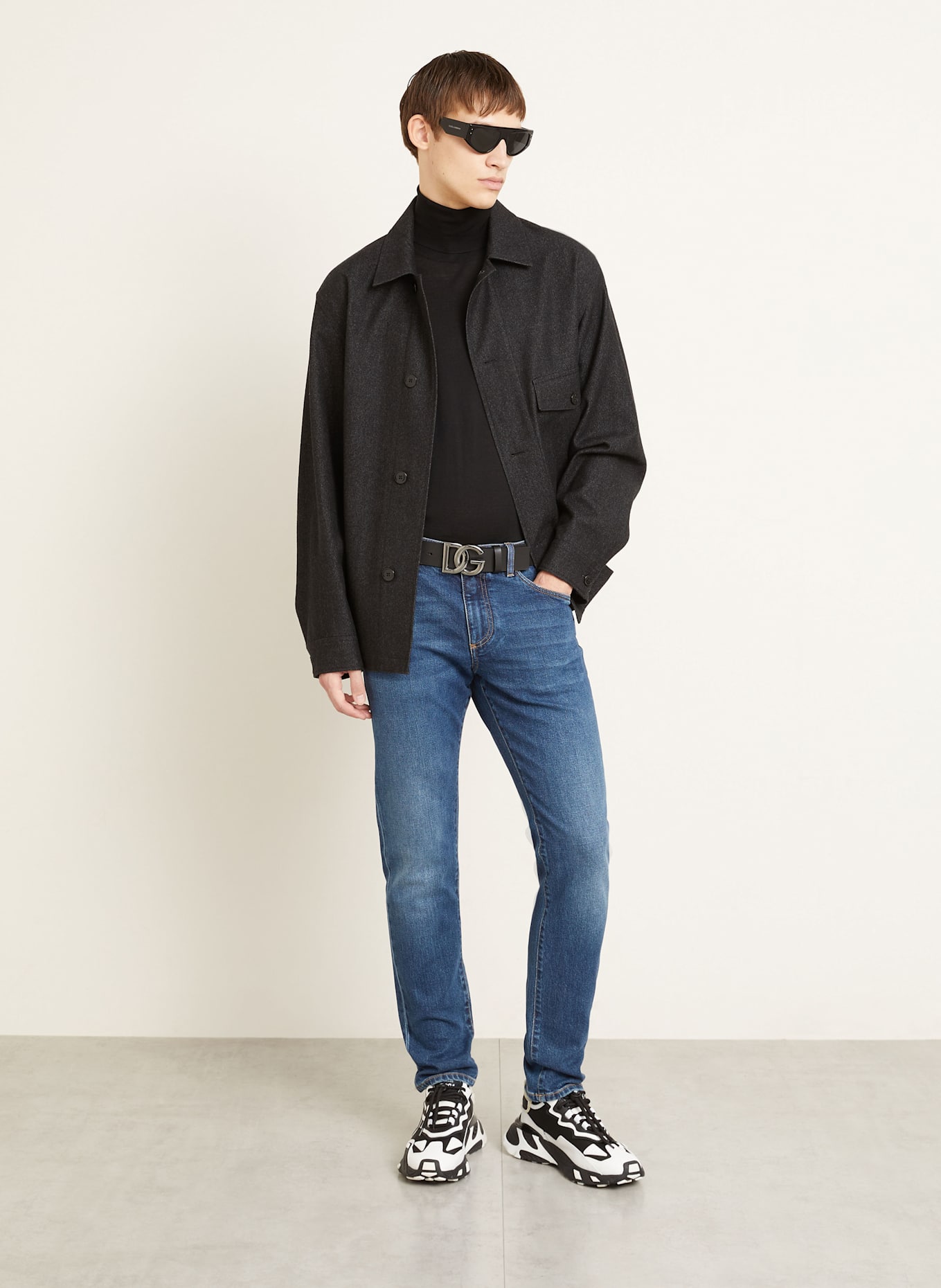 DOLCE & GABBANA Jeansy slim fit: S9001 VARIANTE ABBINATA