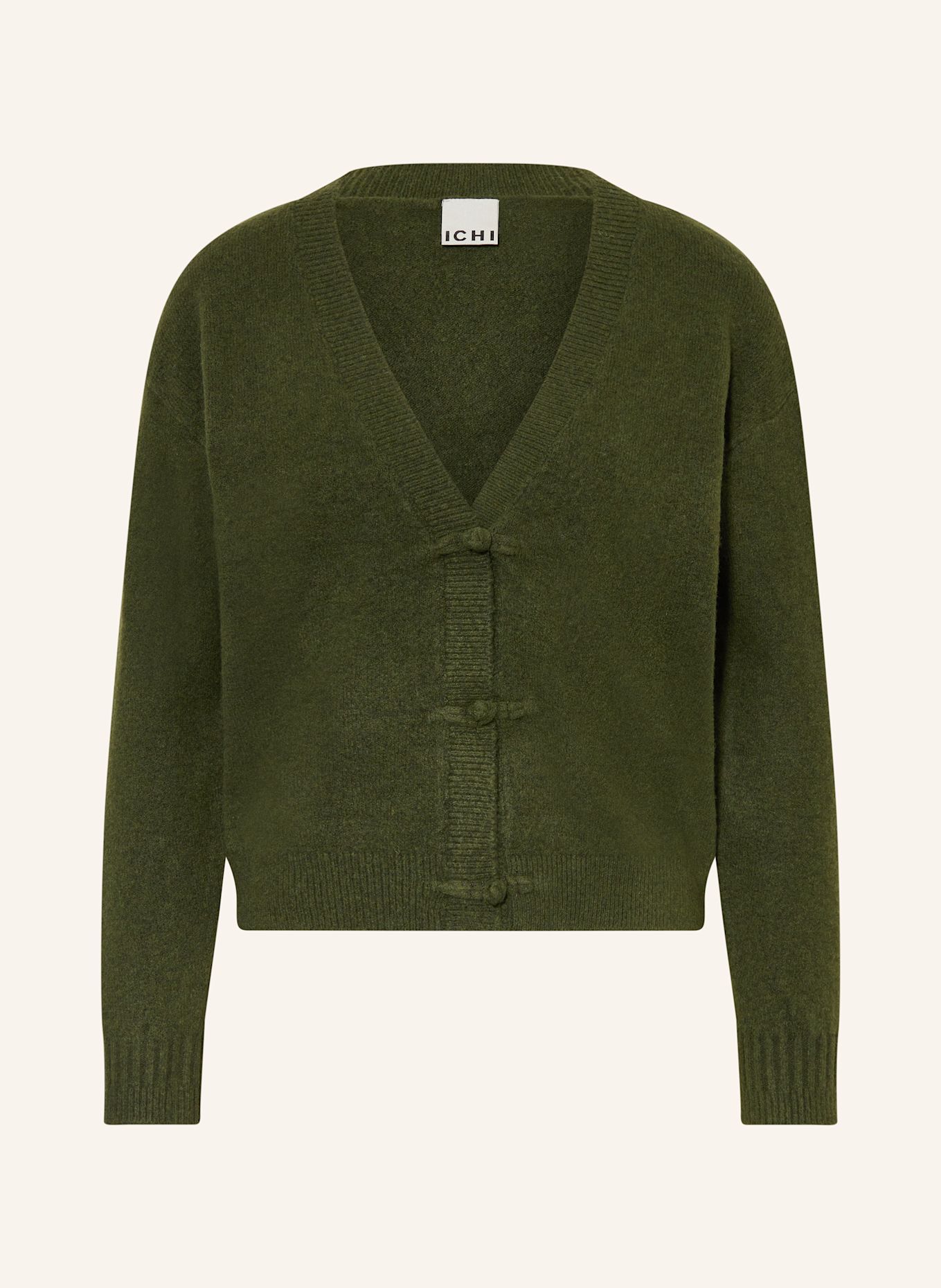 ICHI Cardigan IHDASILA: DARK GREEN
