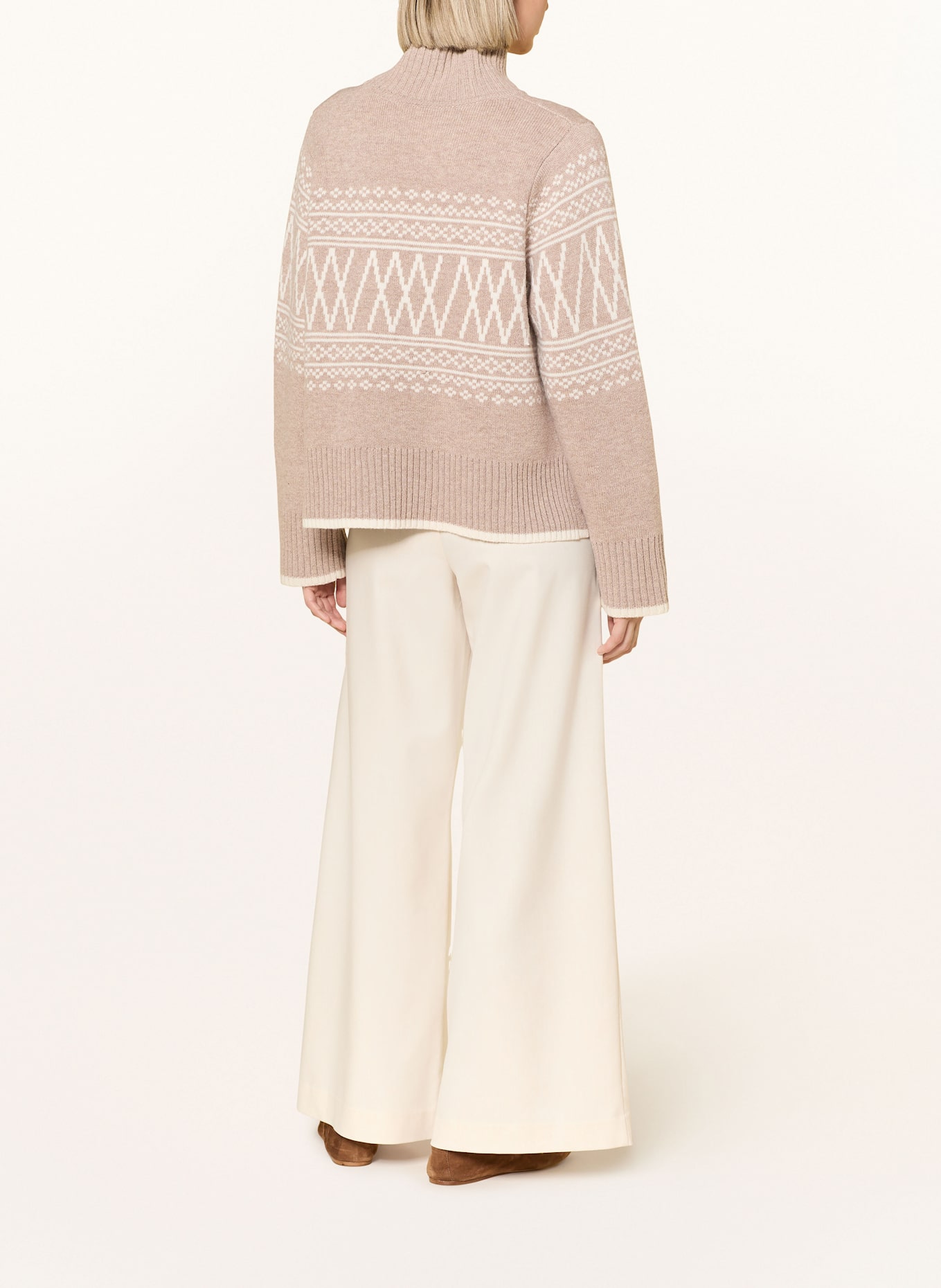 WE NORWEGIANS Pullover SETESDAL: BEIGE