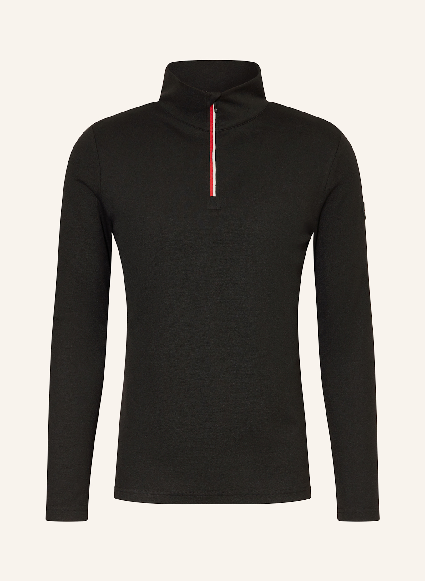 WE NORWEGIANS Midlayer MOORE mit Merinowolle: SCHWARZ