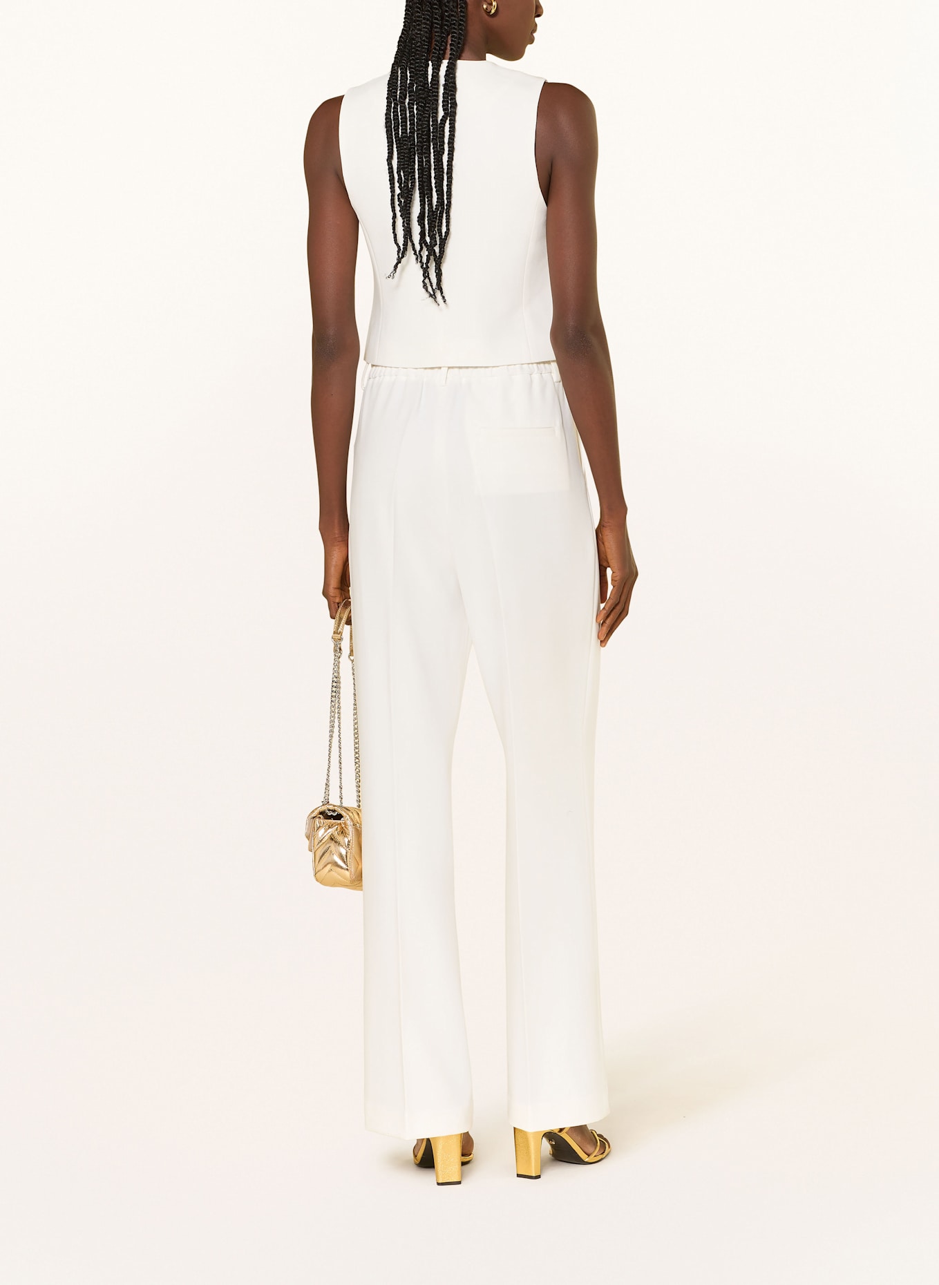 MRS & HUGS Blazerweste: WEISS