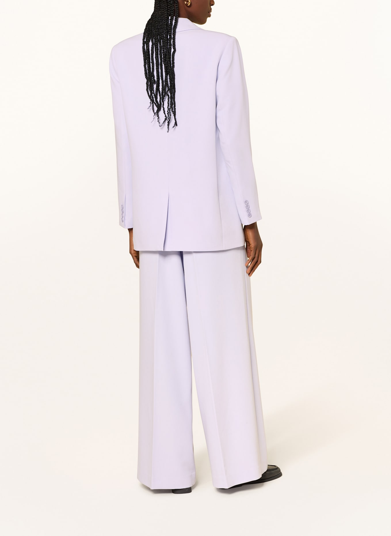 MRS & HUGS Wide leg trousers: LIGHT PINK