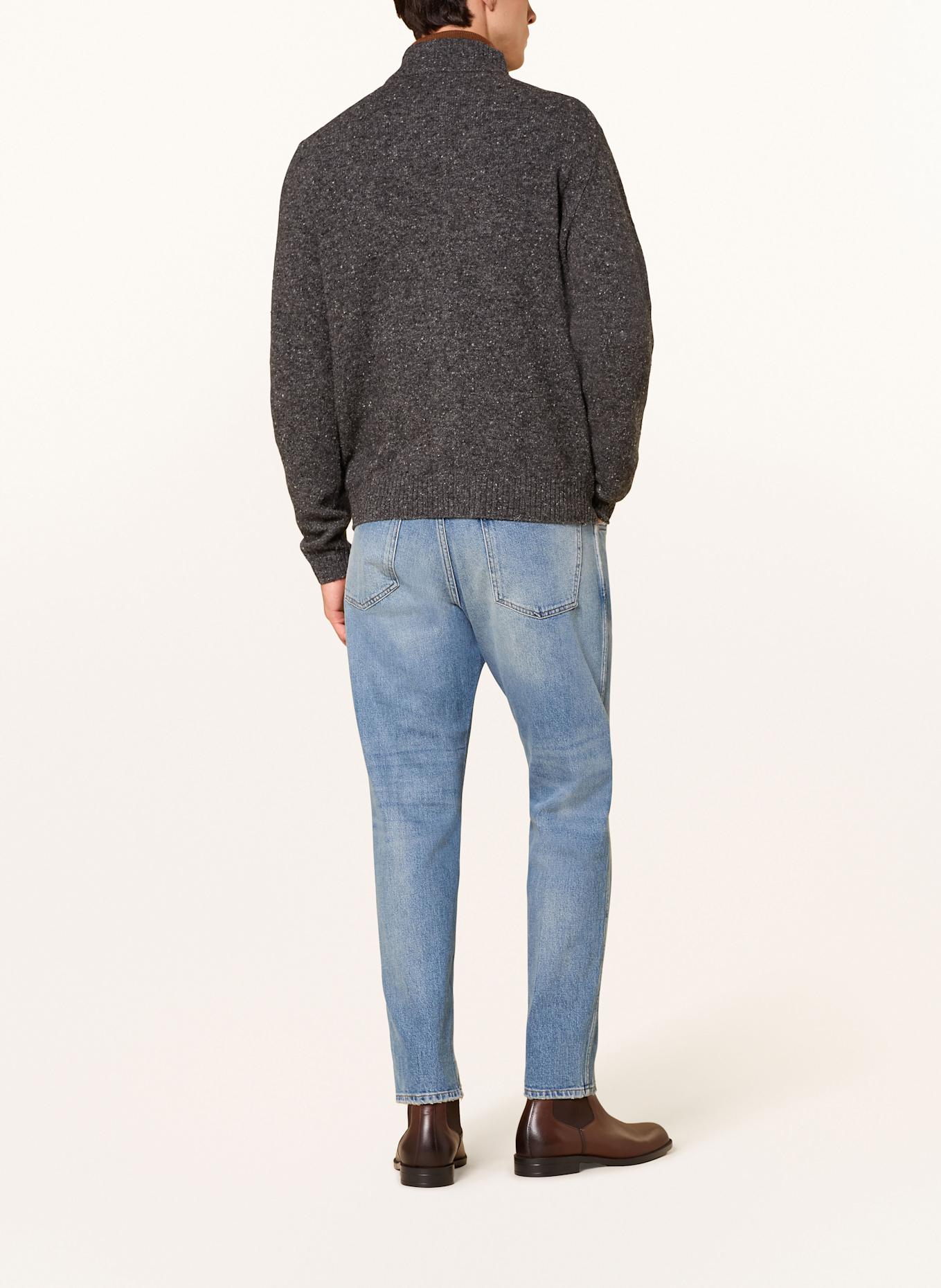 STROKESMAN'S Kardigan: CZIEMNOSZARY