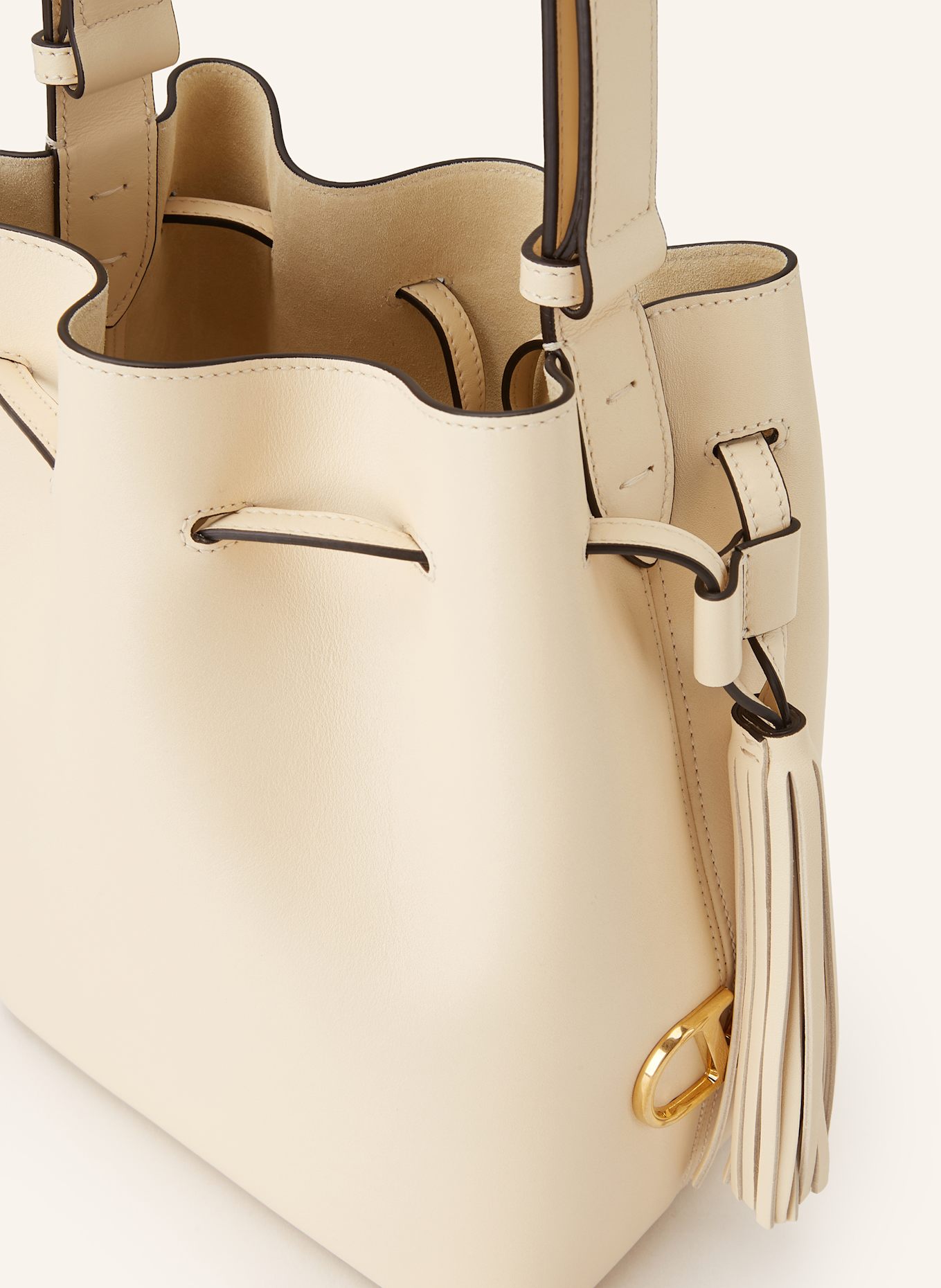 VALENTINO GARAVANI Beuteltasche SO SEAU: ECRU