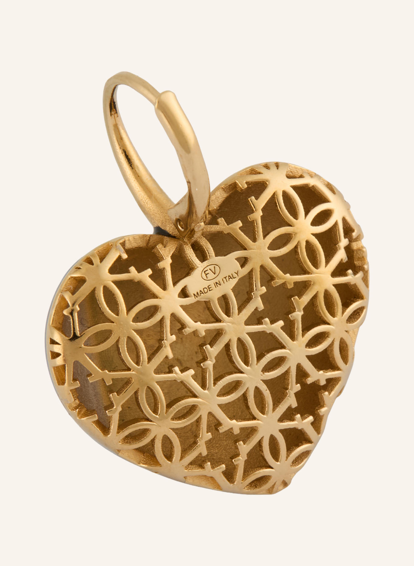 VALENTINO GARAVANI Earrings COEUR ROYAL: BLACK / GOLD