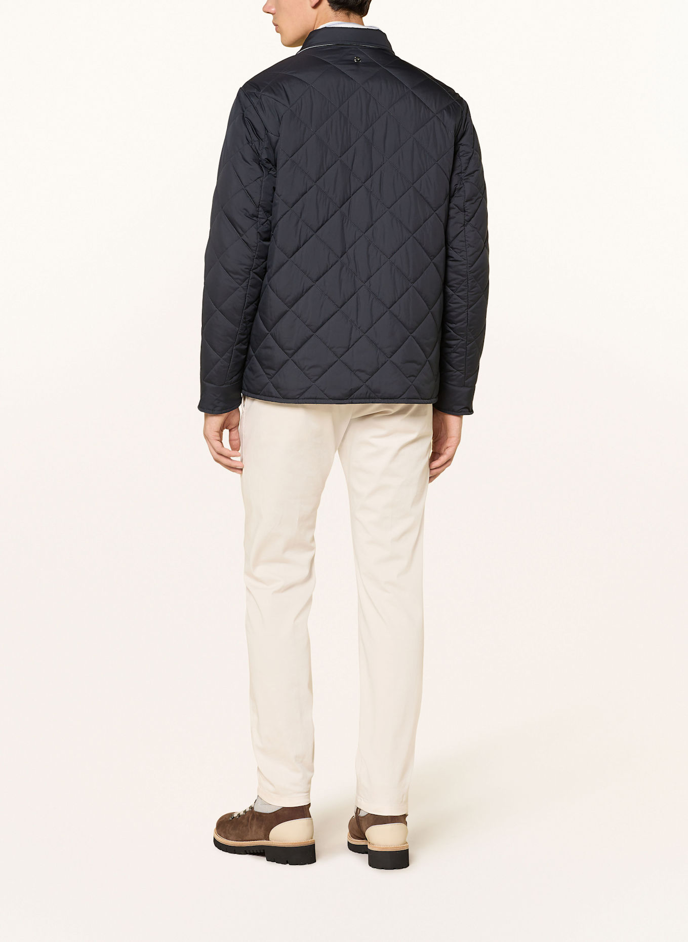 windsor. Steppjacke ORAZIO zum Wenden: DUNKELBLAU