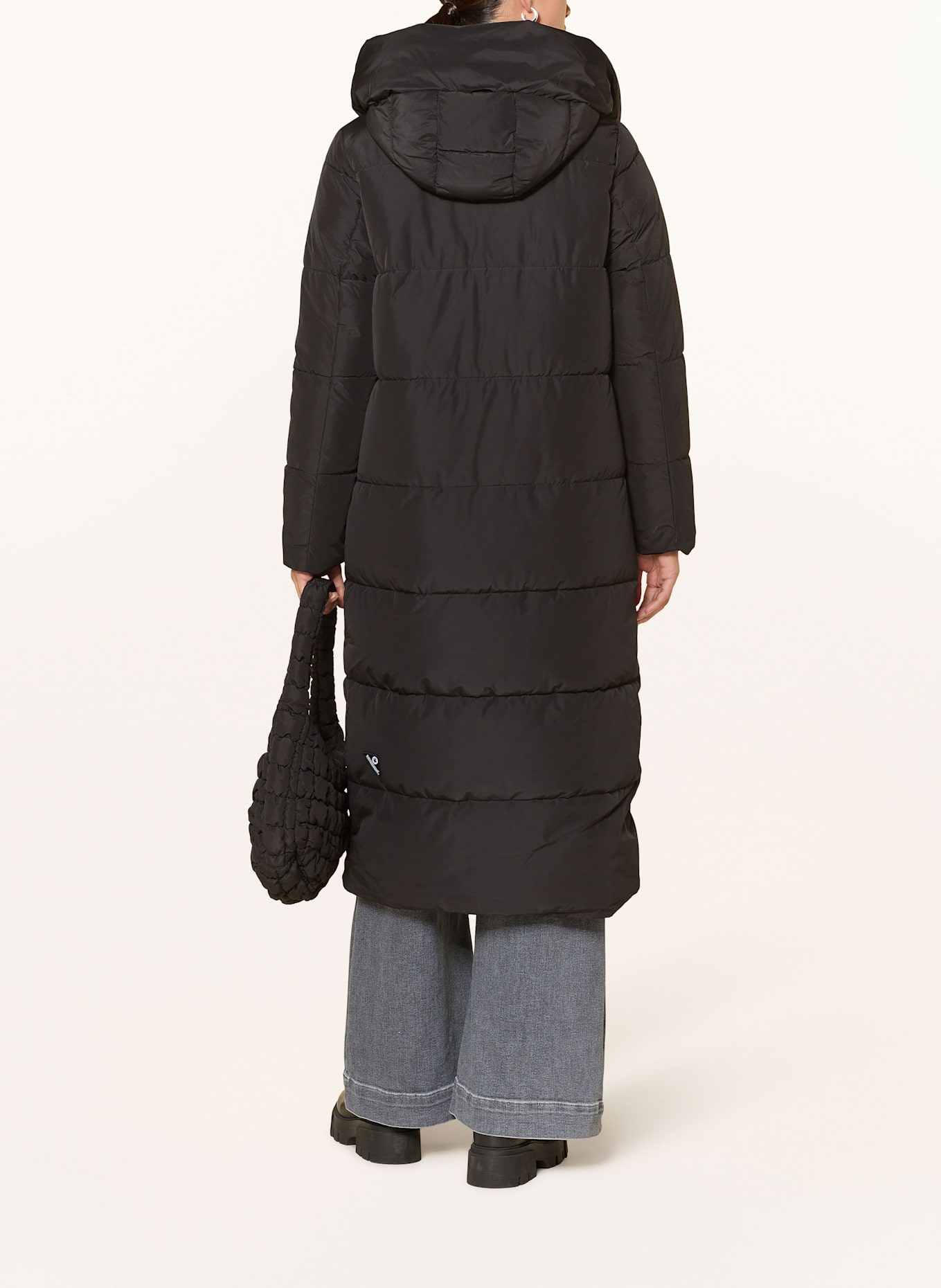 khujo Steppmantel SOULANI4: SCHWARZ