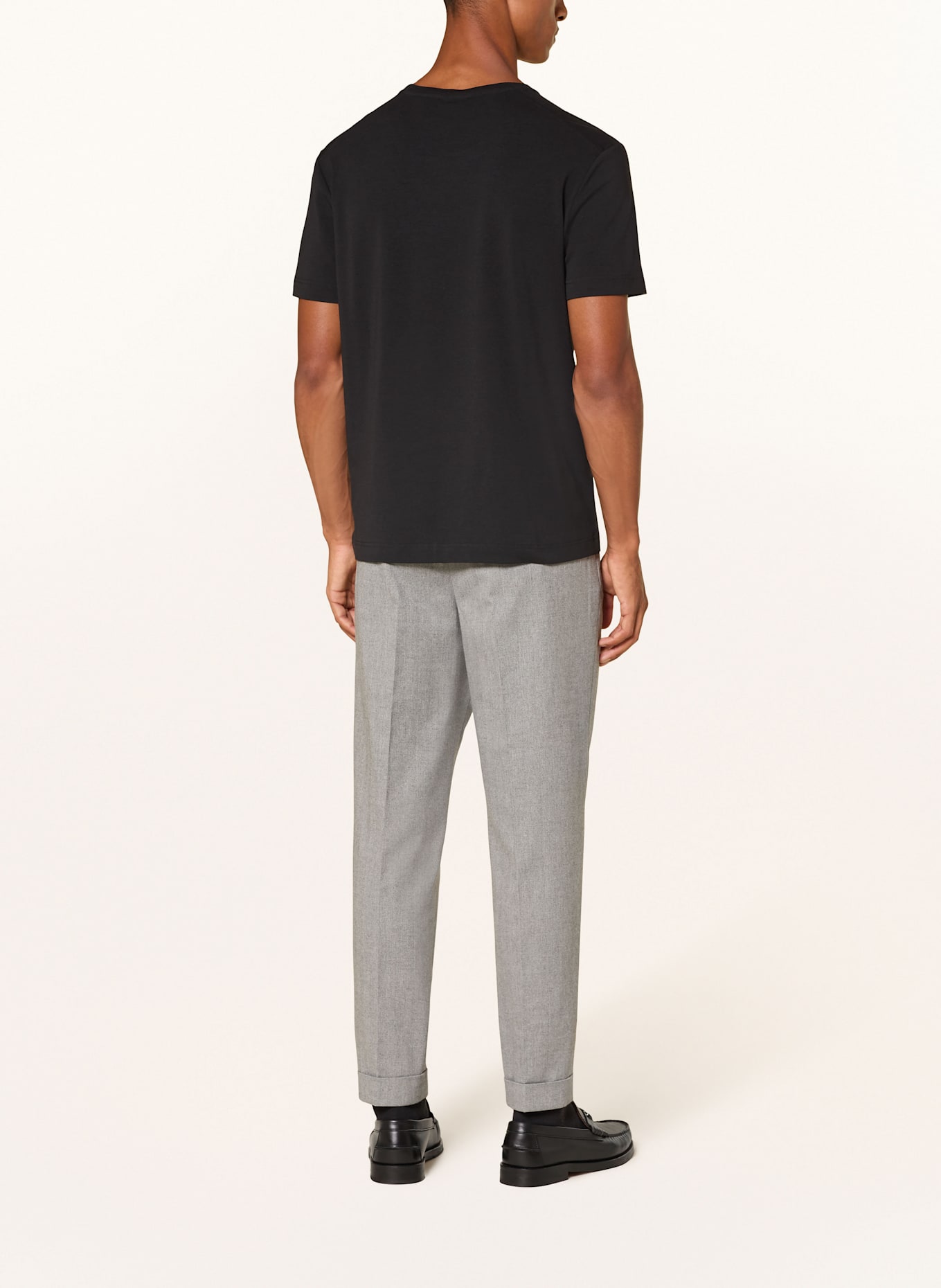 STRELLSON T-Shirt JOS-R: SCHWARZ