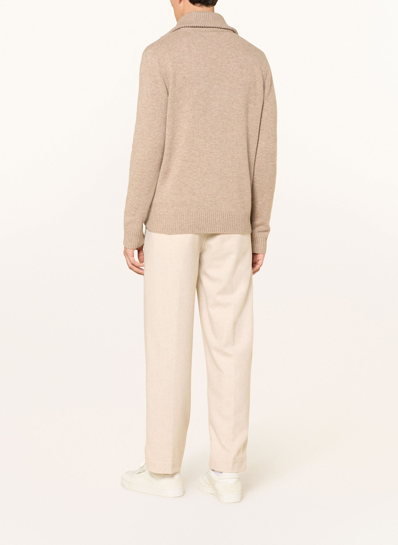 ECOALF Strickjacke: HELLBRAUN