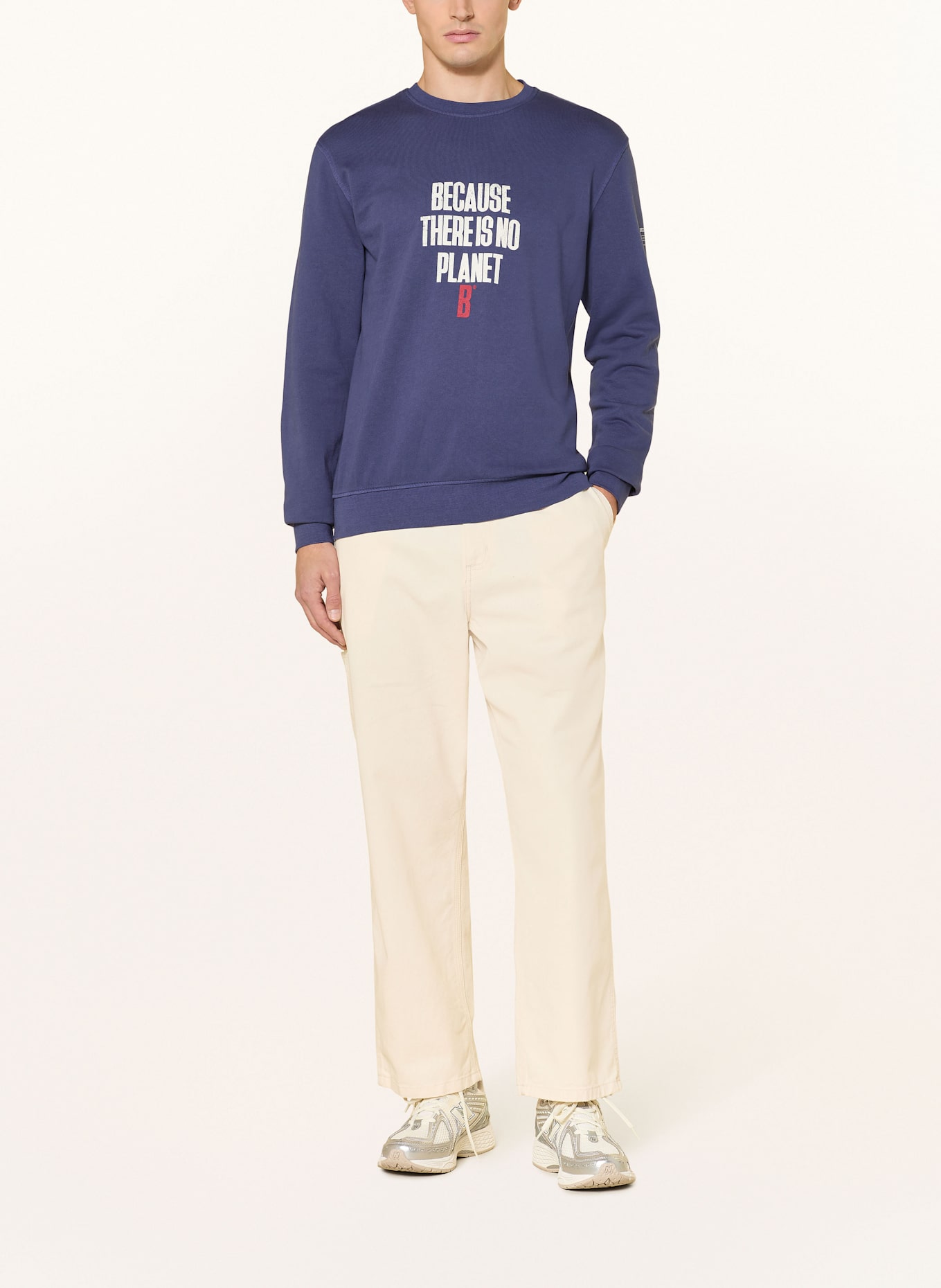 ECOALF Sweatshirt: BLAU