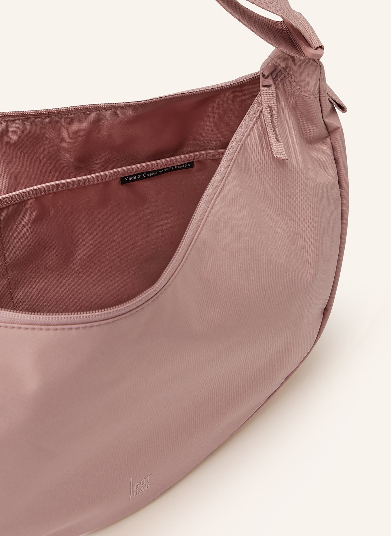 GOT BAG Torba na ramię MOON BAG LARGE: BLADORÓŻOWY