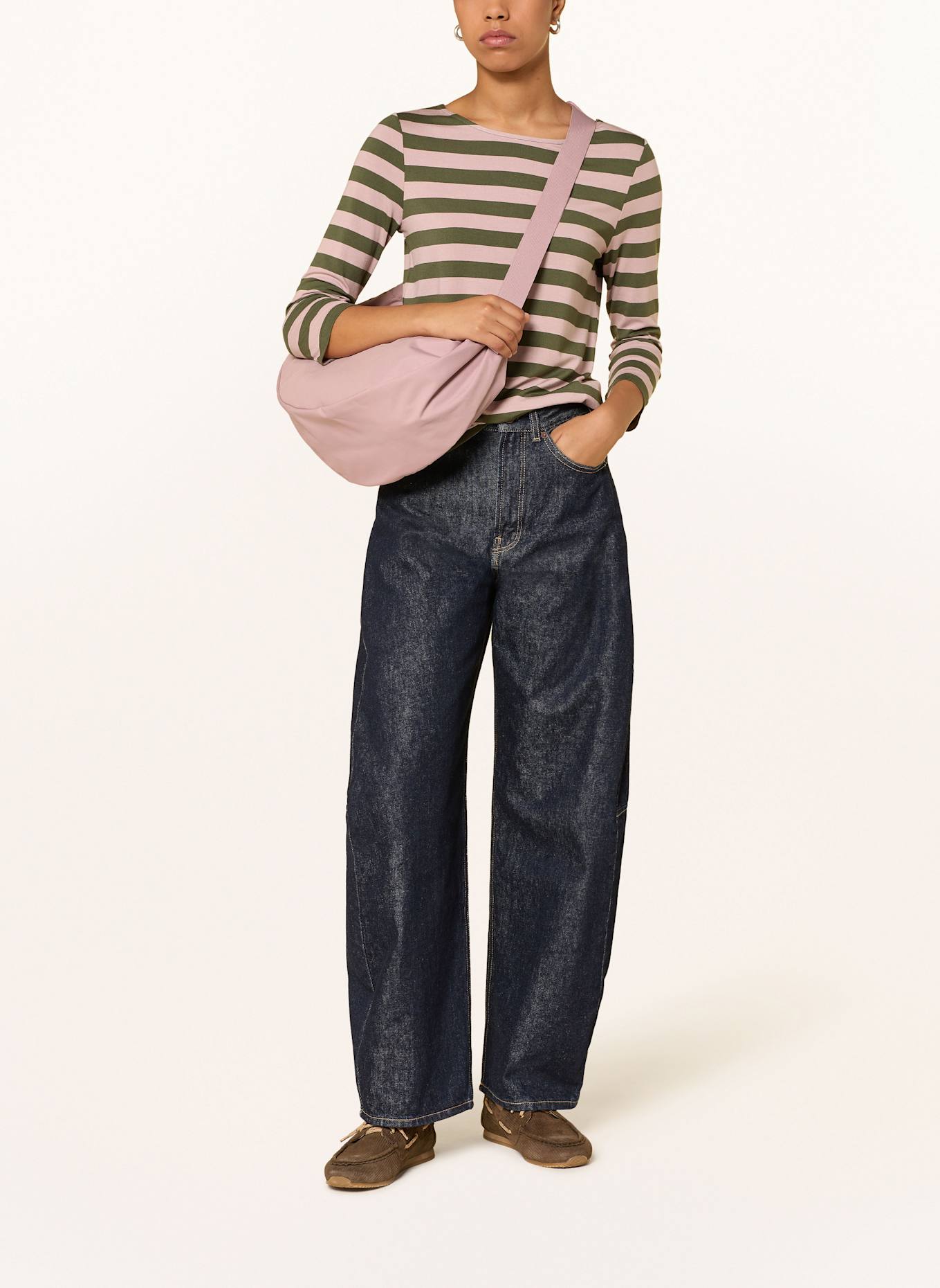 GOT BAG Torba na ramię MOON BAG LARGE: BLADORÓŻOWY