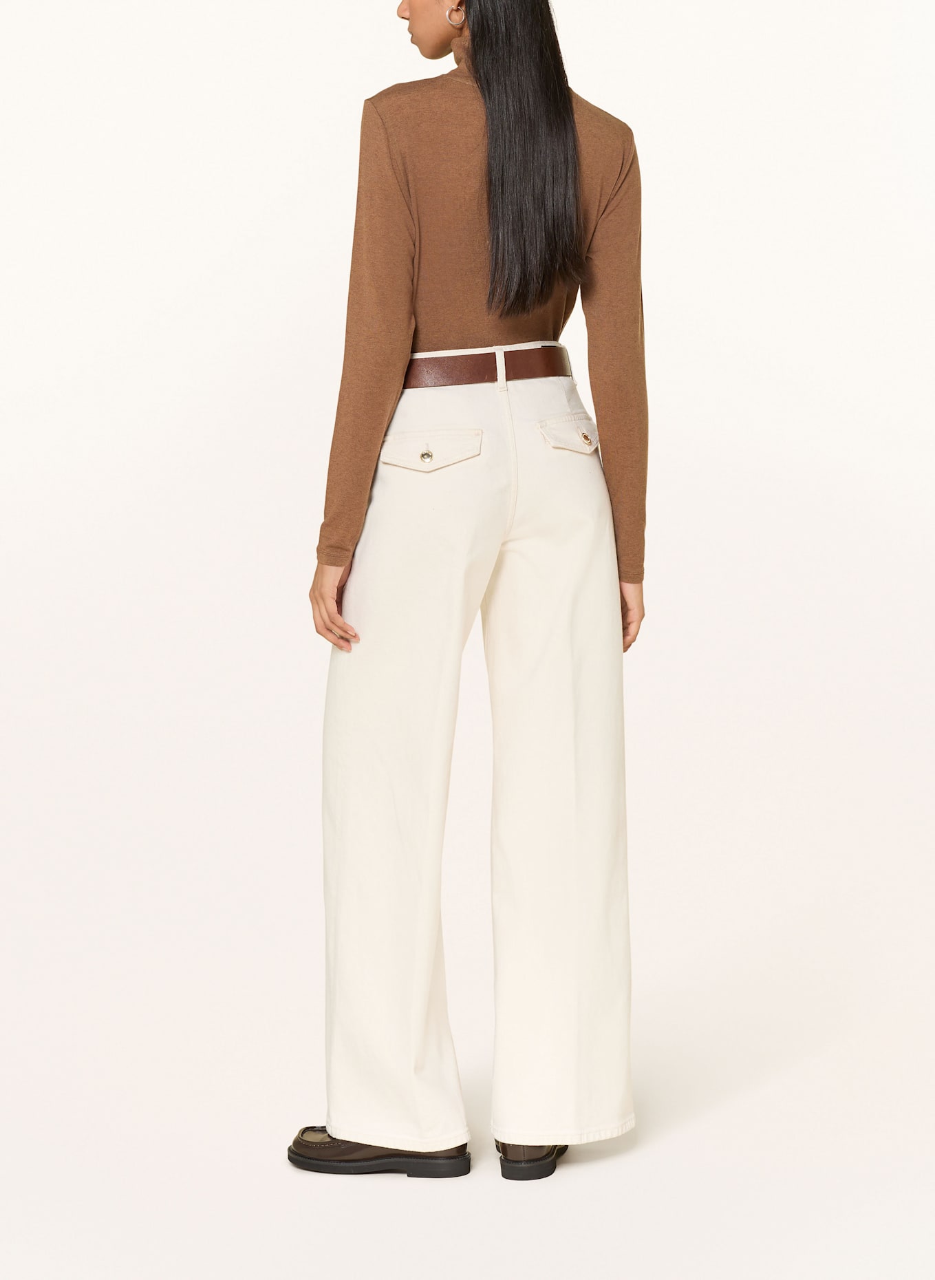 windsor. Rollkragenshirt: BRAUN