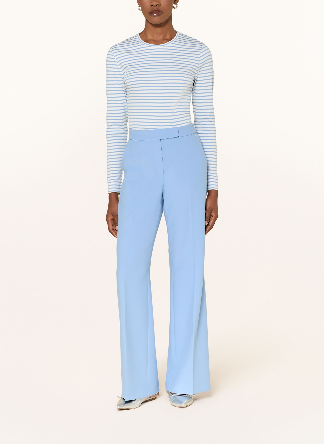 windsor. Longsleeve: WEISS / BLAU