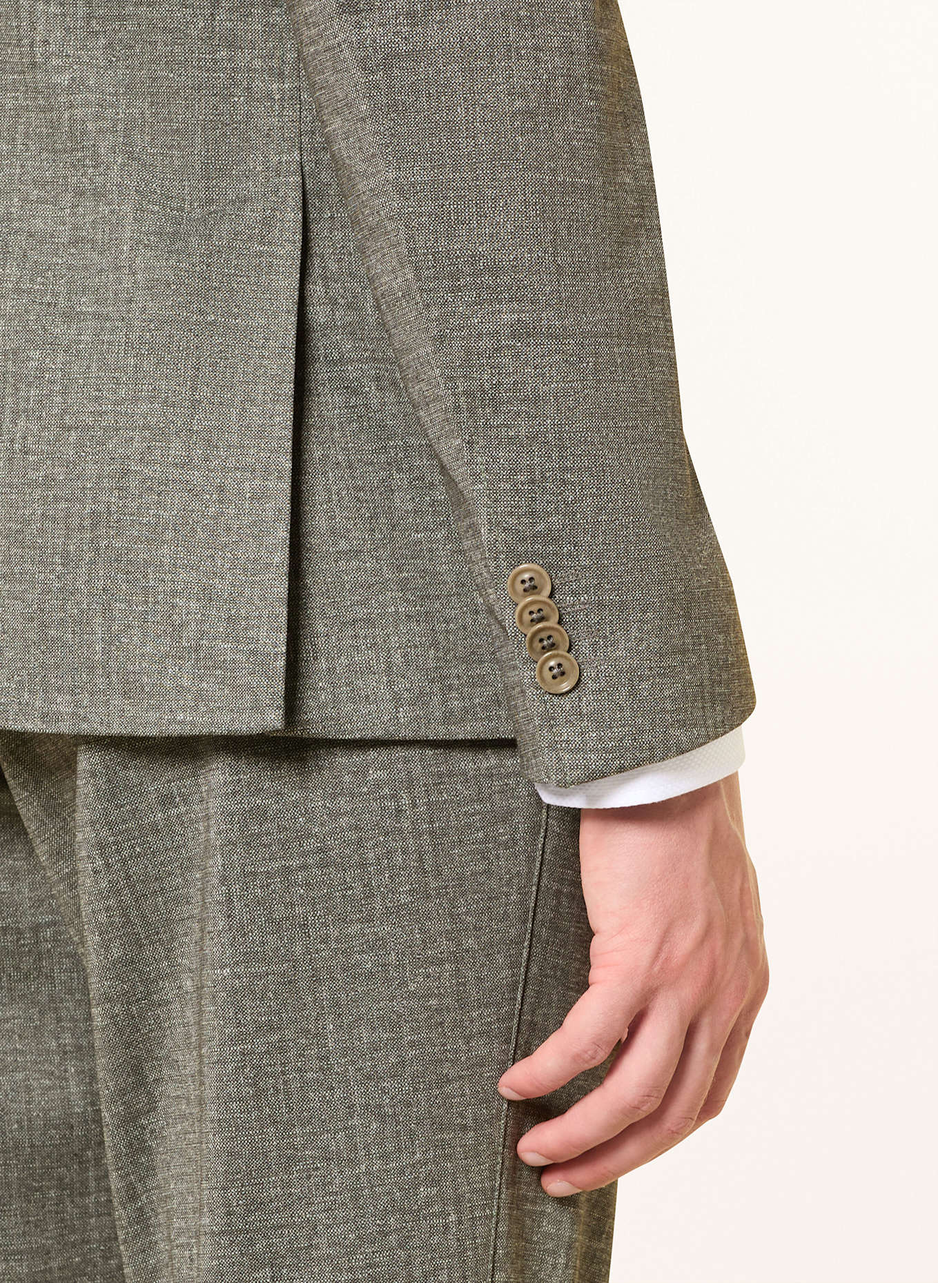 CG - CLUB of GENTS Sakko CUBA Slim Fit: 53 Dunkelgrün