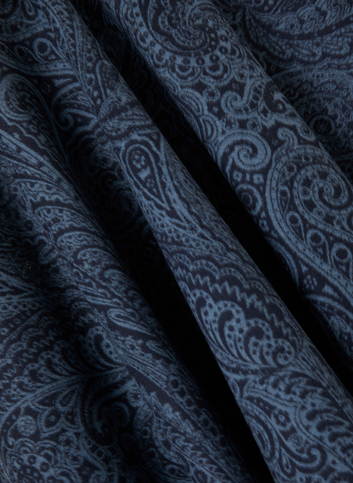 ETRO Cape: DARK BLUE / LIGHT BLUE