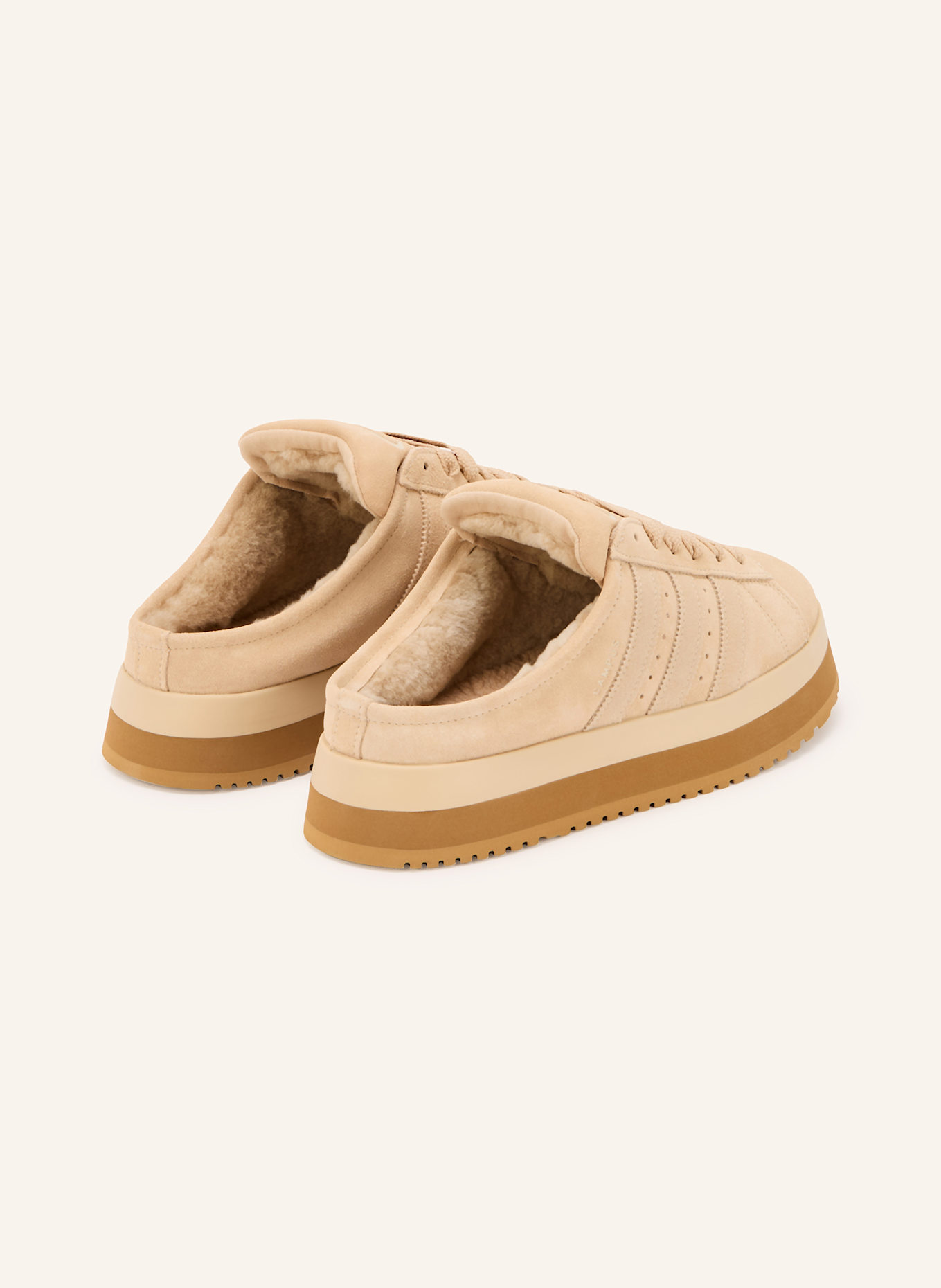 adidas Originals Plateau-Mules CAMPUS 00S: BEIGE
