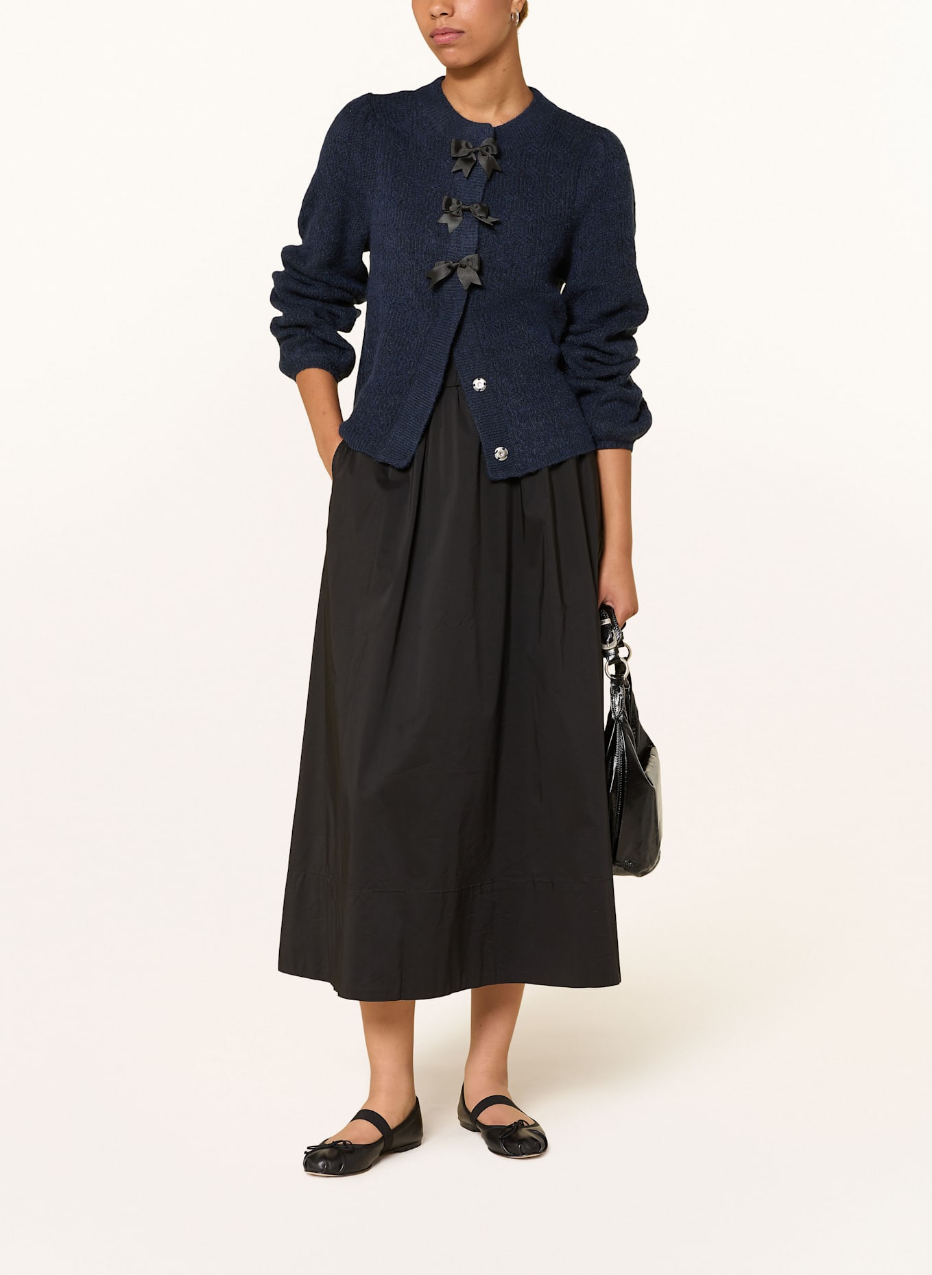 Y.A.S. Strickjacke: DUNKELBLAU