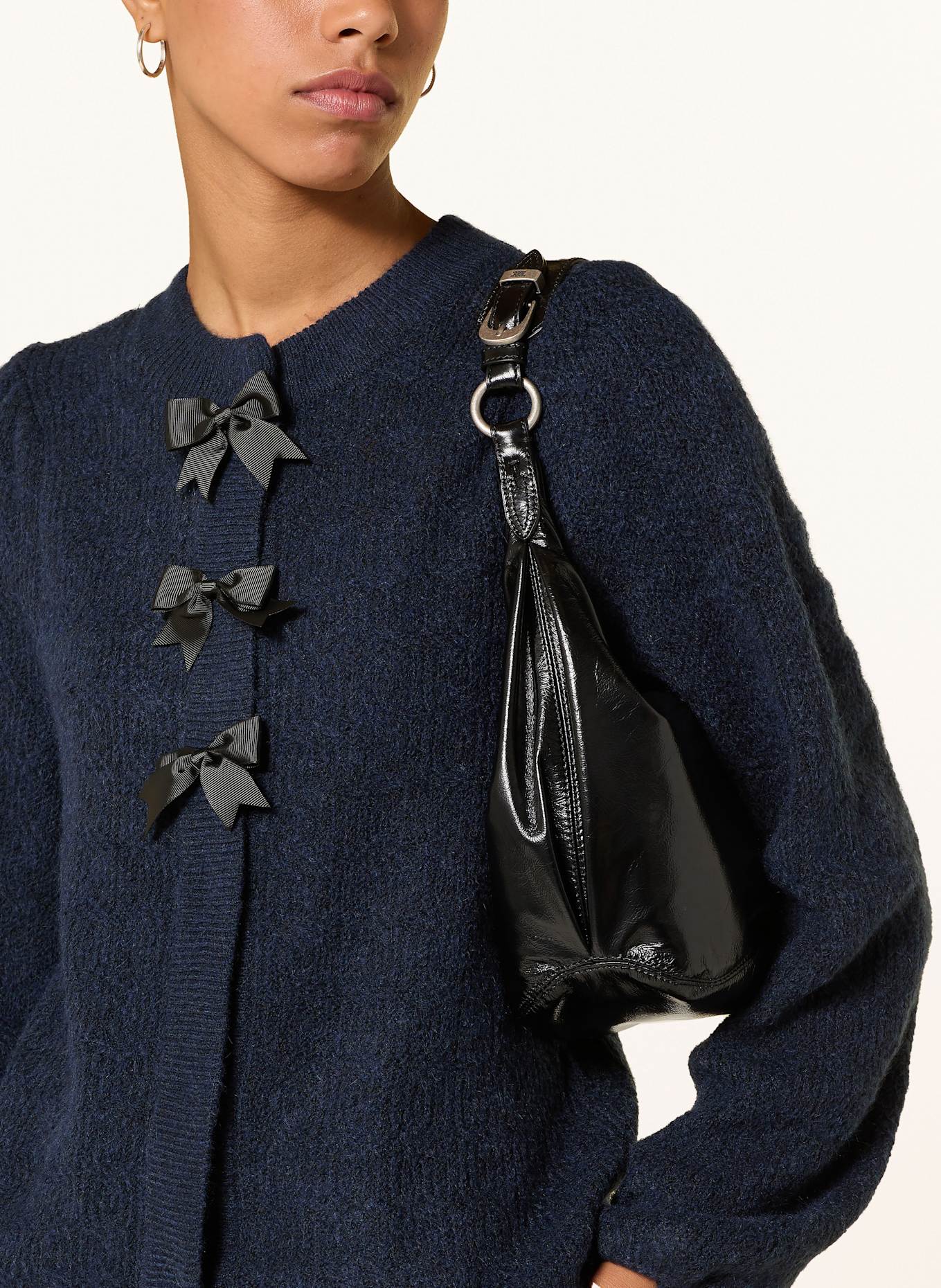 Y.A.S. Strickjacke: DUNKELBLAU