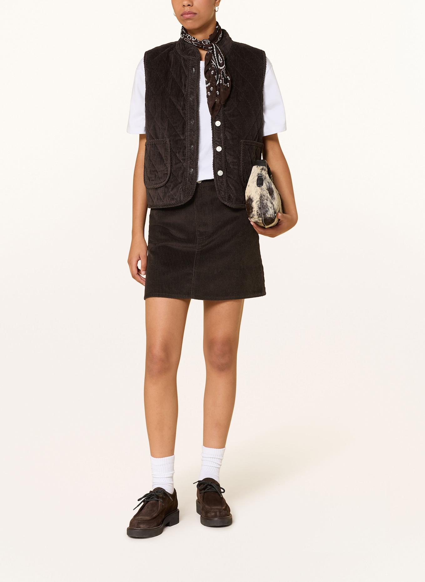 lollys laundry Cordrock EVASLL: DUNKELBRAUN