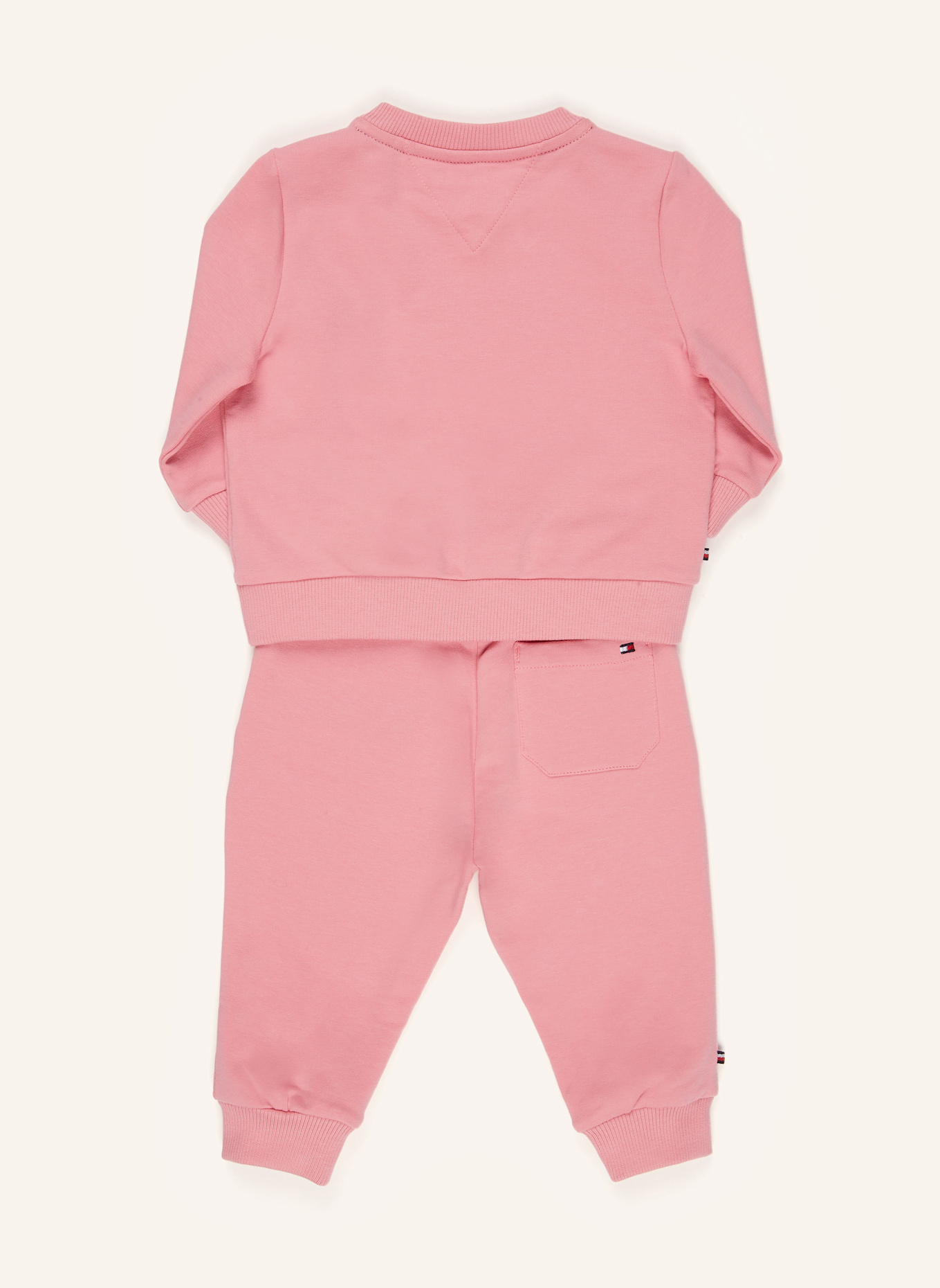TOMMY HILFIGER Set: Sweatshirt und Sweatpants: PINK
