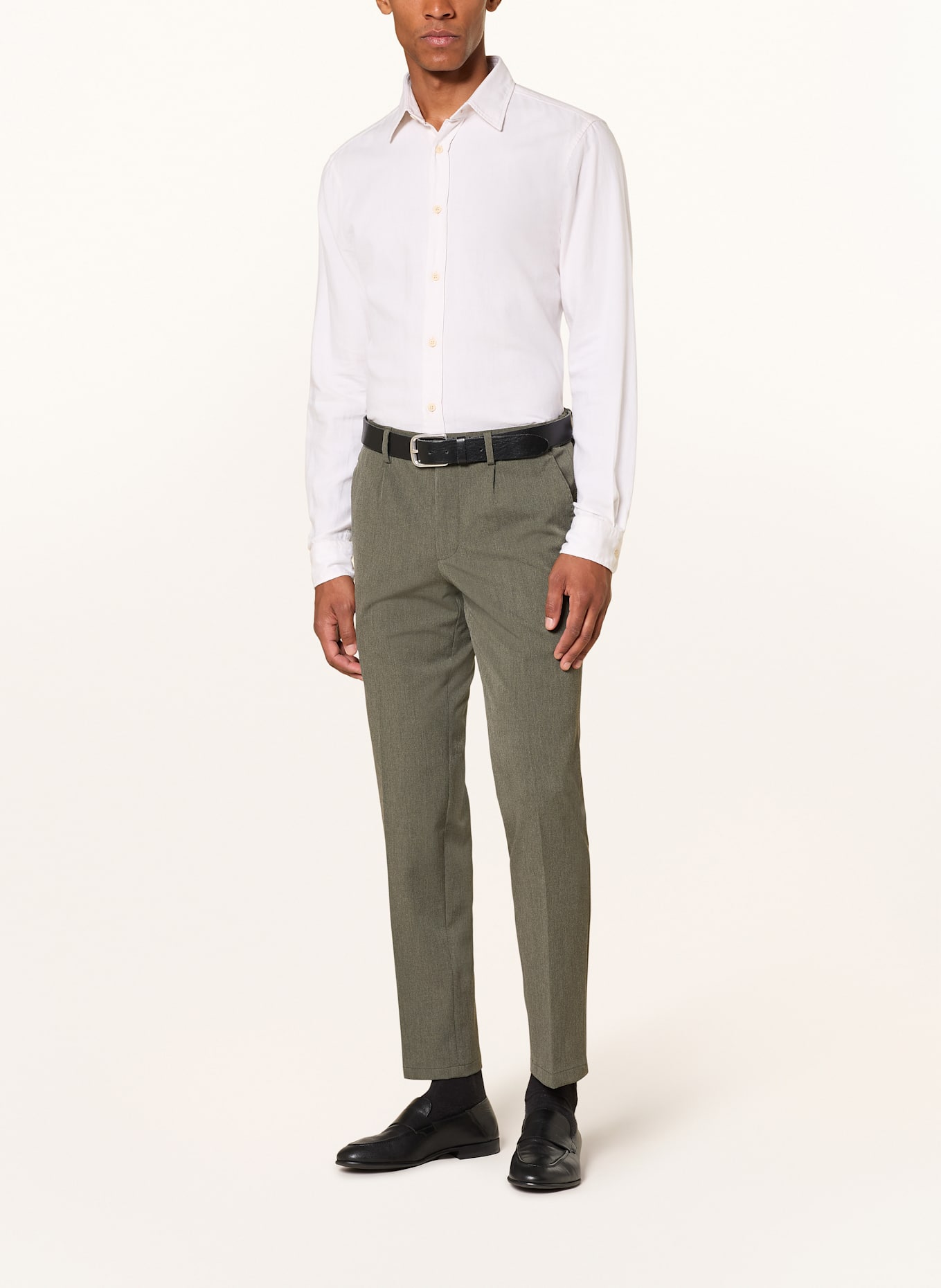 PAUL Anzughose Slim Fit: 780 OLIVE