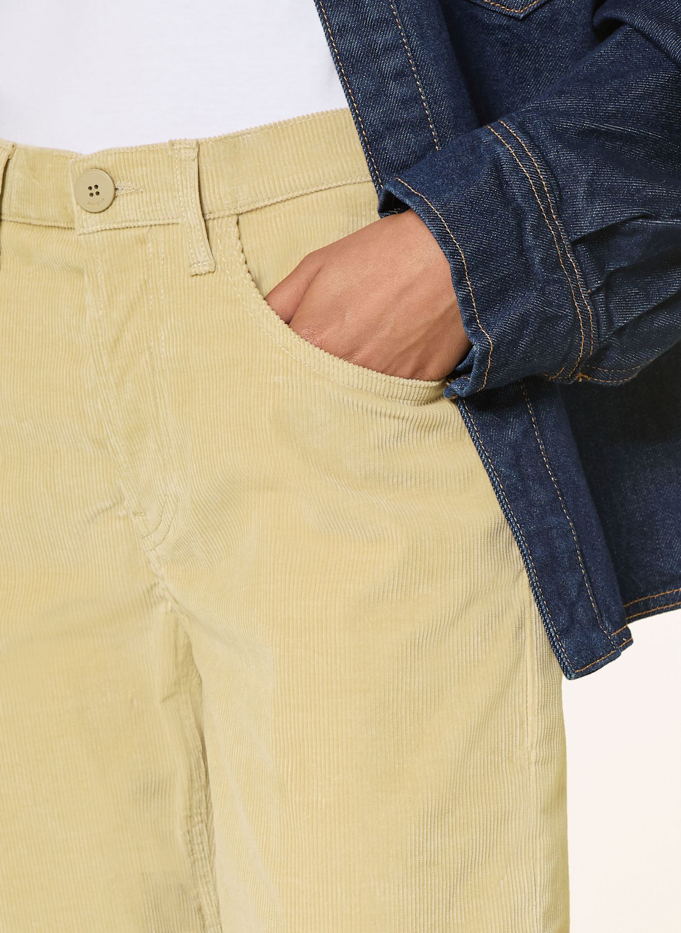 Dondup Cordhose JAQUELINE: HELLGELB