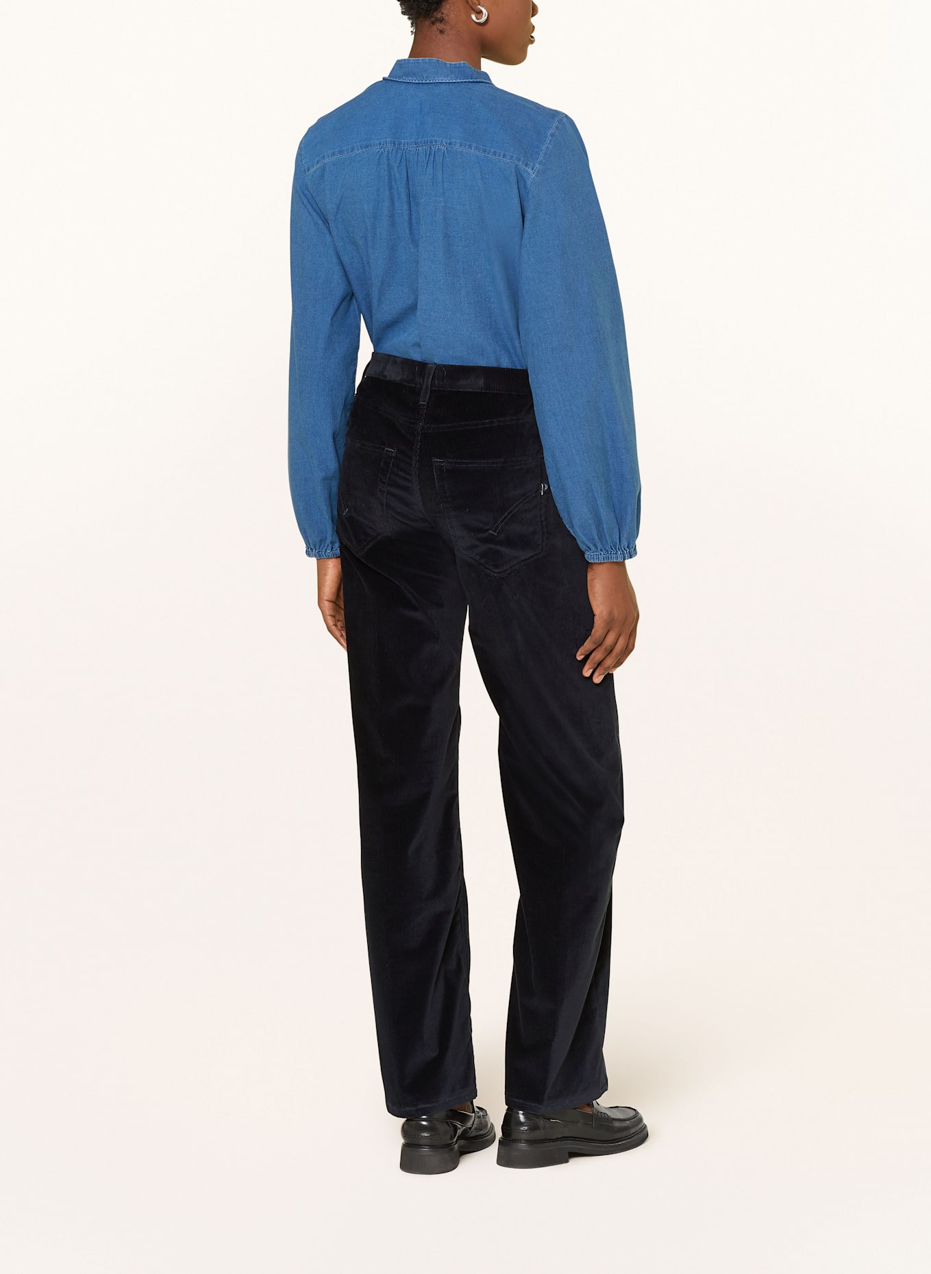 Dondup Cordhose JAQUELINE: DUNKELBLAU