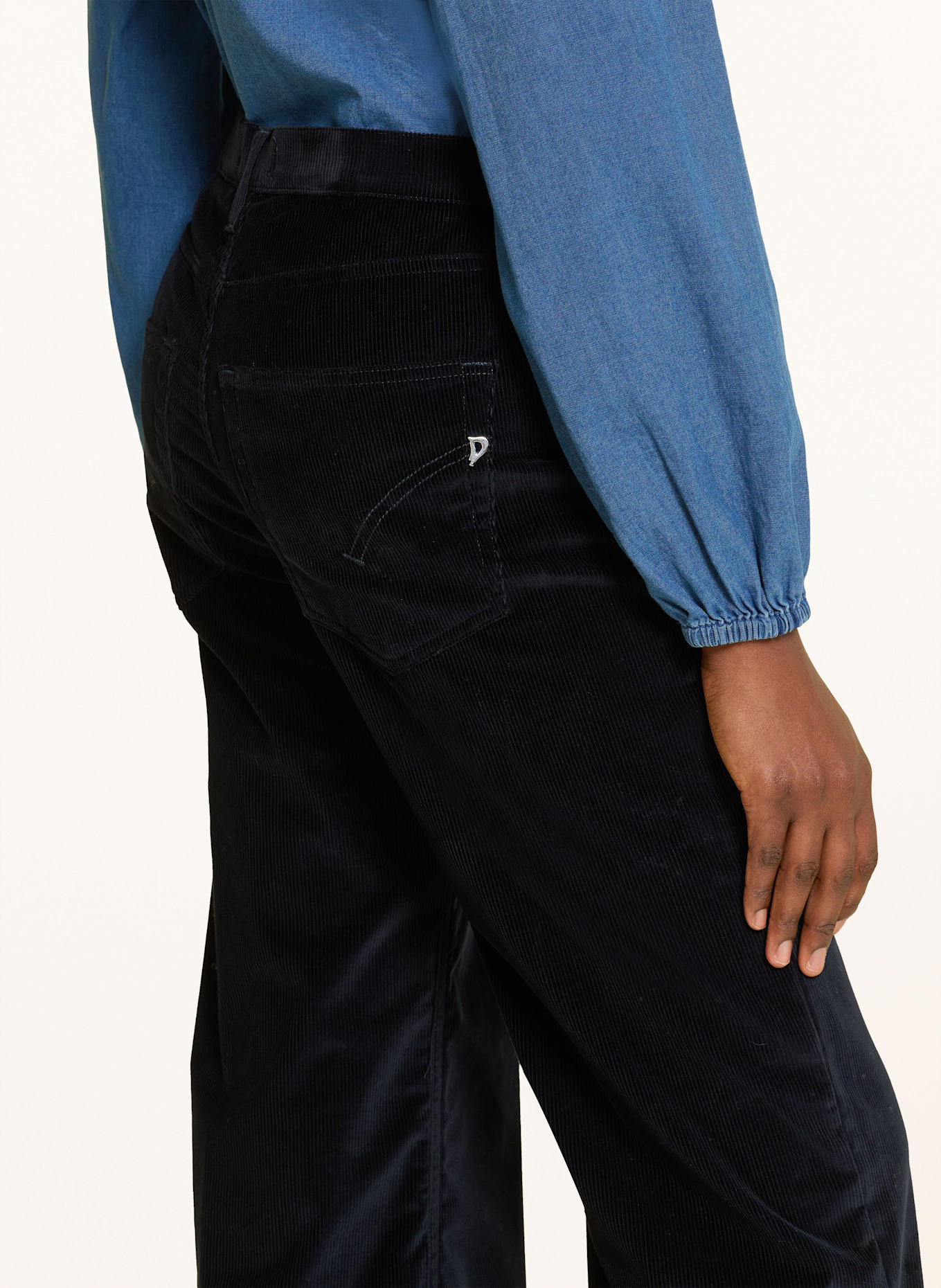 Dondup Cordhose JAQUELINE: DUNKELBLAU