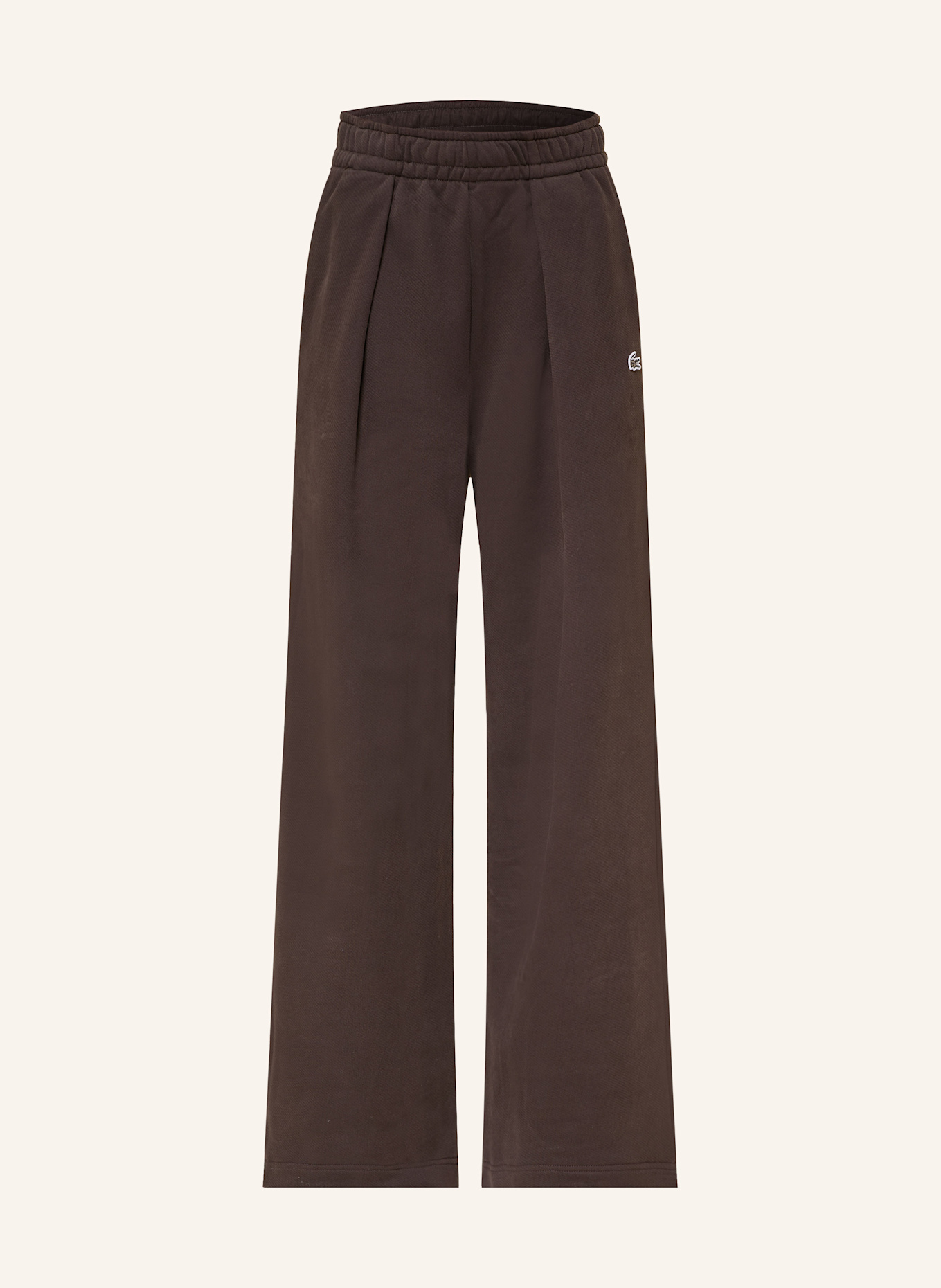 LACOSTE Sweatpants: DUNKELBRAUN