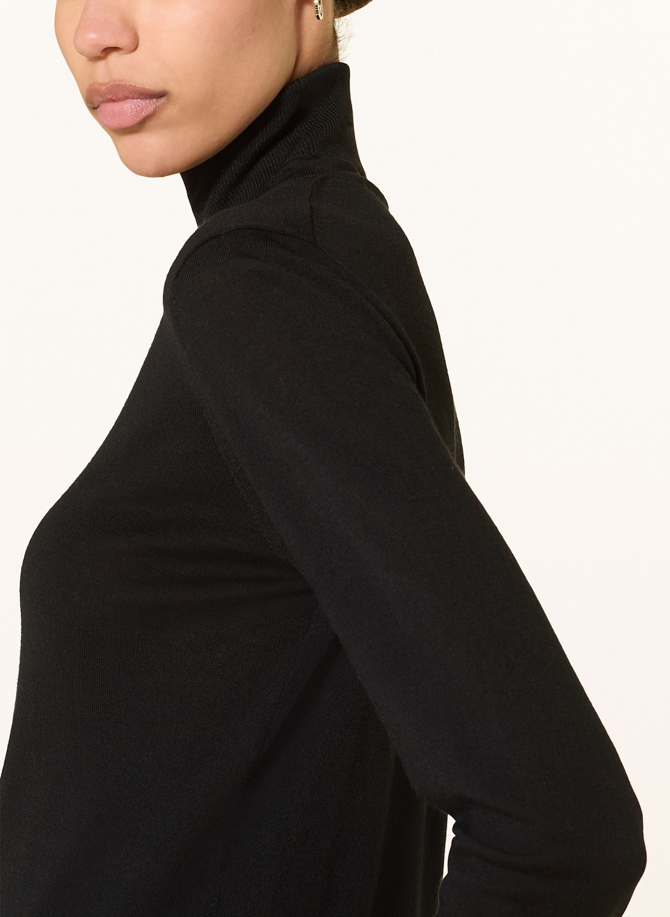 van Laack Rollkragenpullover VL-SEBA-XX: SCHWARZ