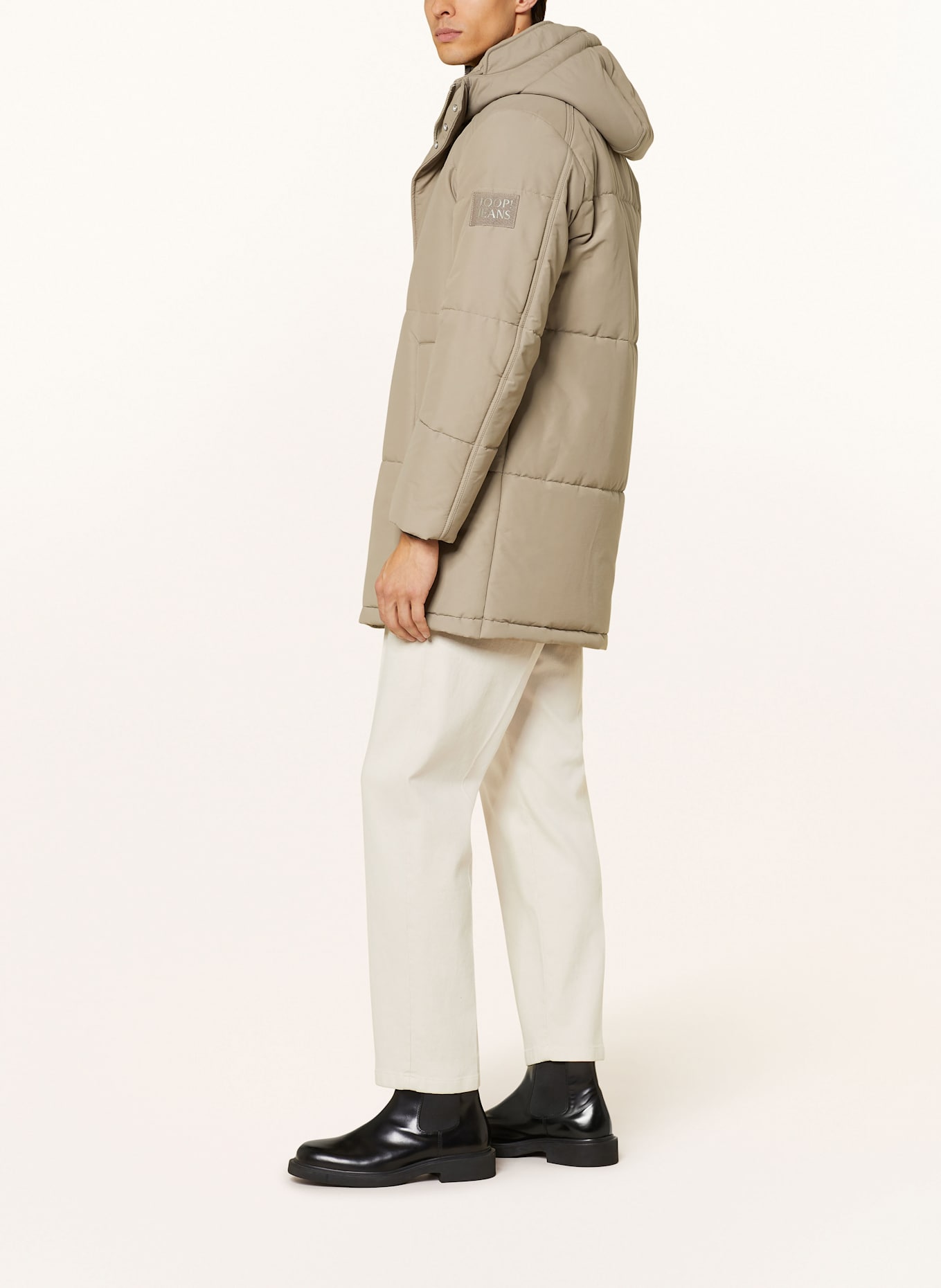 JOOP! JEANS Steppmantel RAMSAY: TAUPE