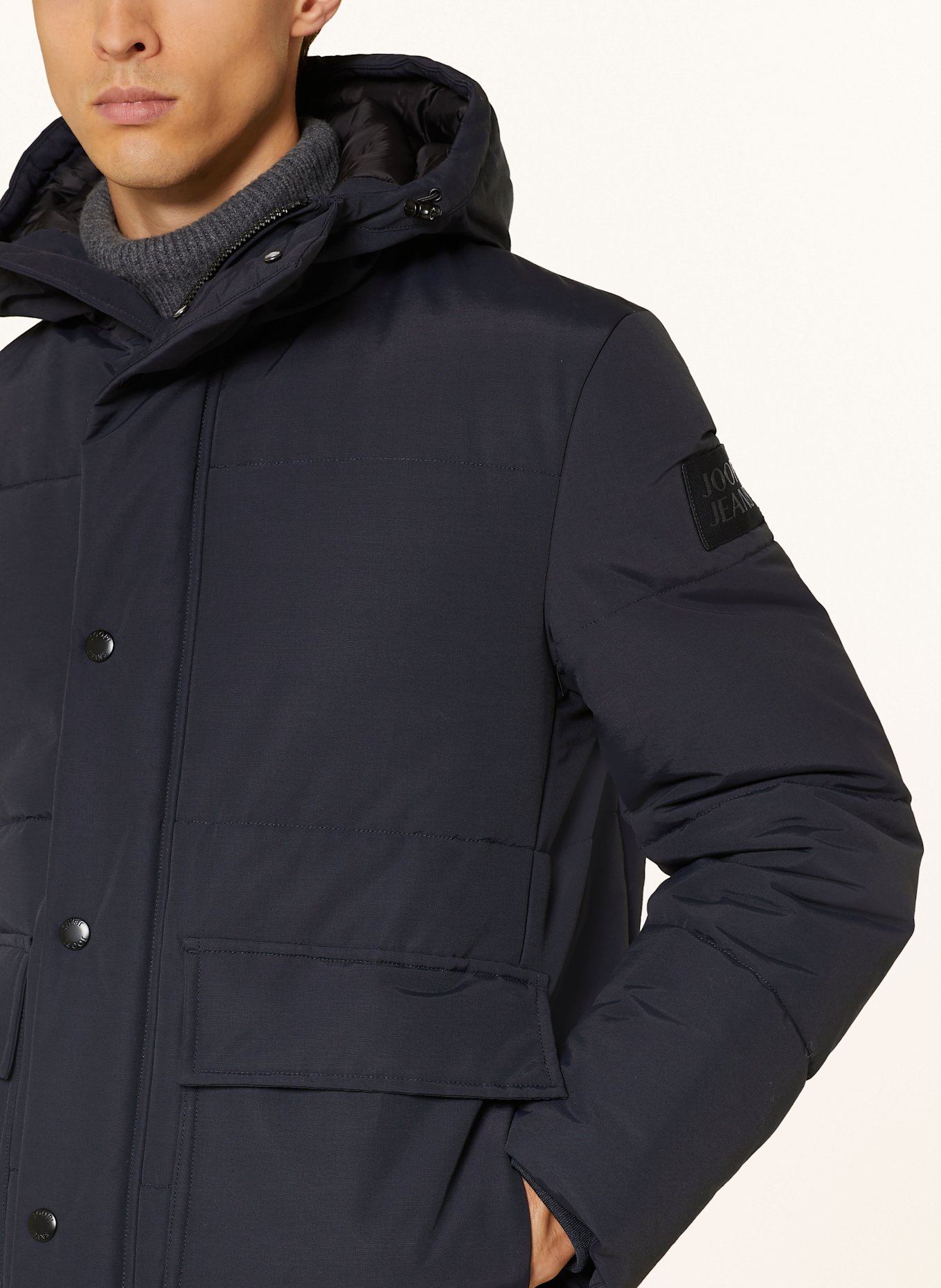 JOOP! JEANS Steppjacke OXLEY: DUNKELBLAU