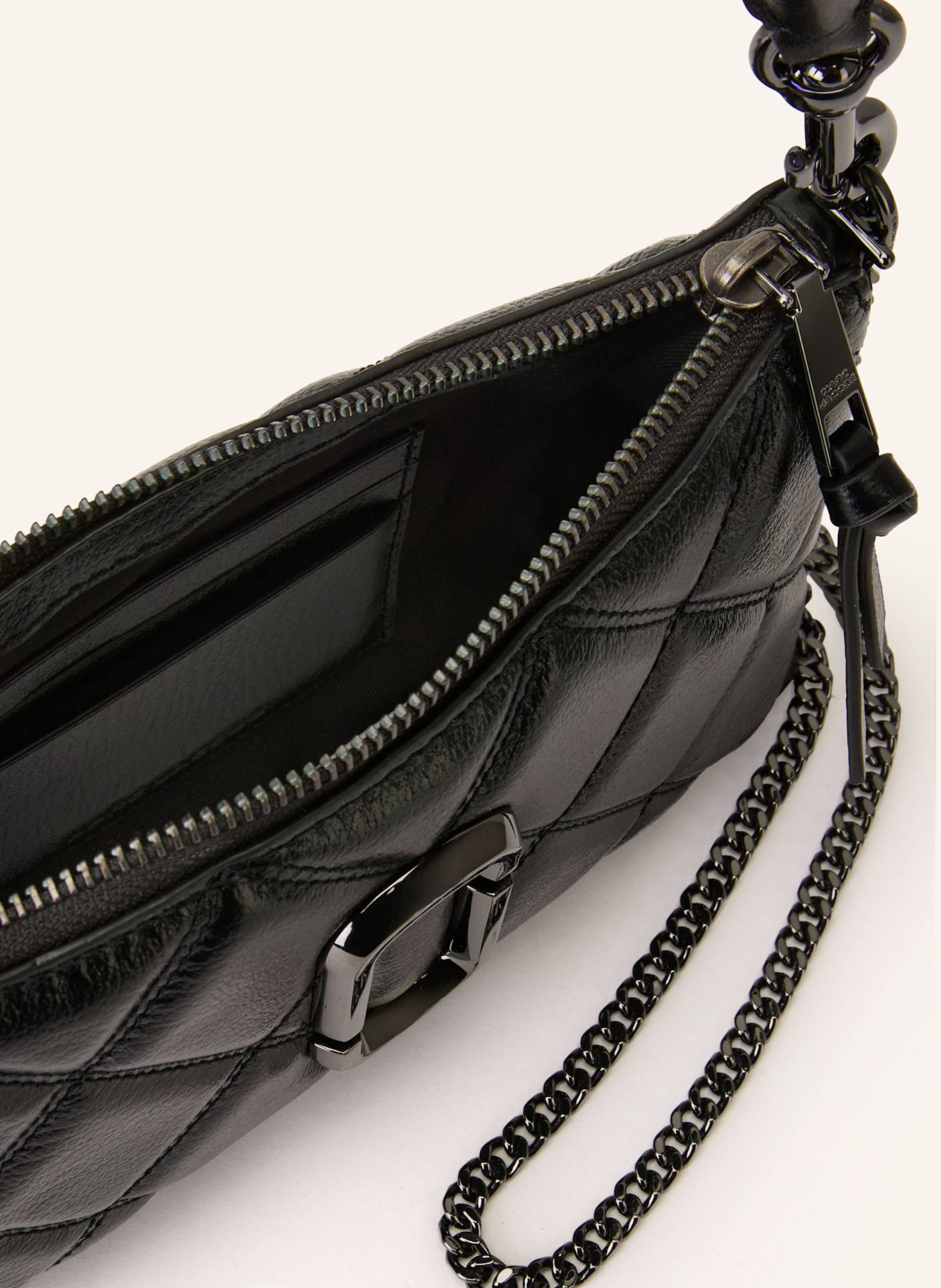 MARC JACOBS Handtasche THE QUILTED SNAPSHOT: SCHWARZ