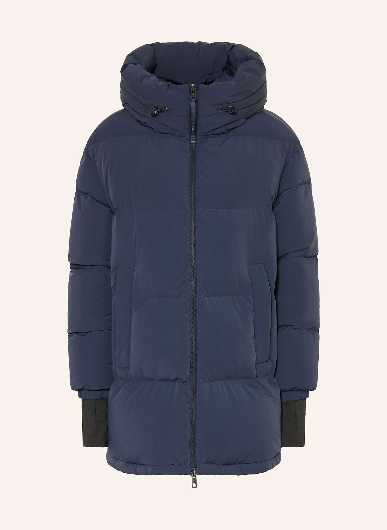 IQ STUDIO Daunenmantel: DUNKELBLAU