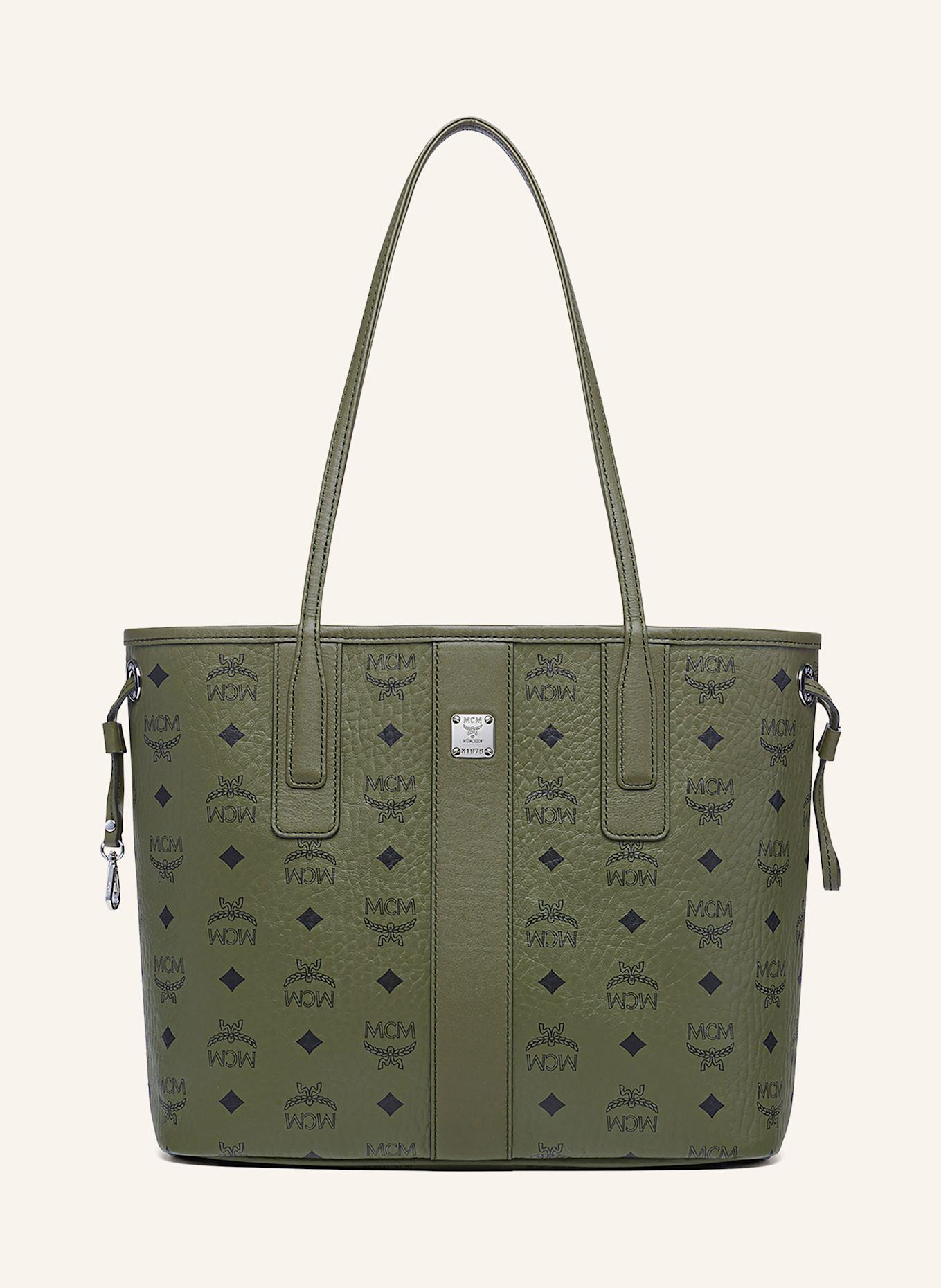 MCM Shopper LIZ mit Pouch: OLIV