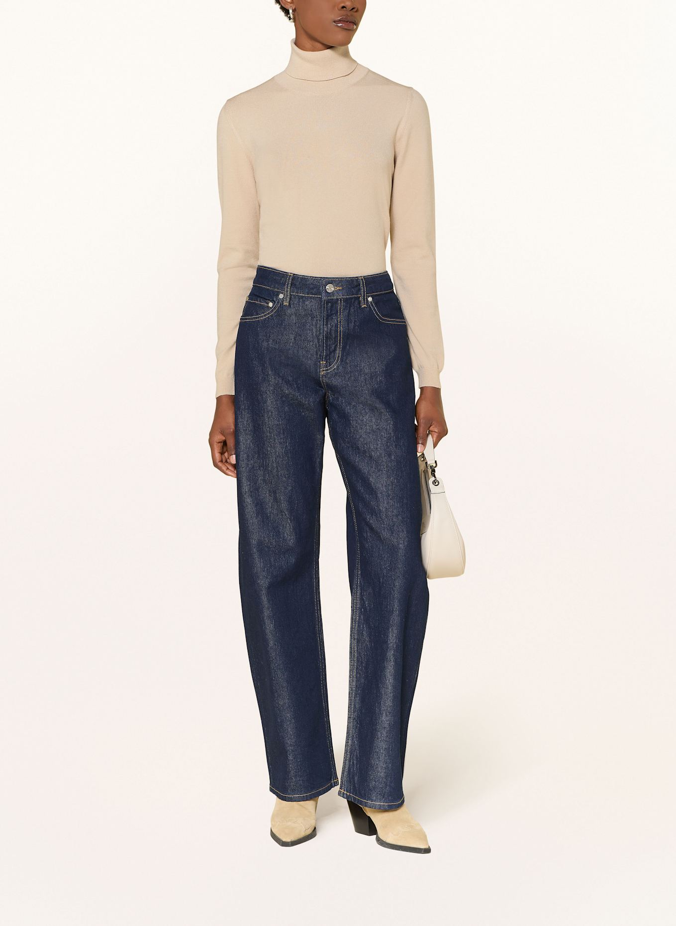 RIANI Rollkragenpullover: BEIGE