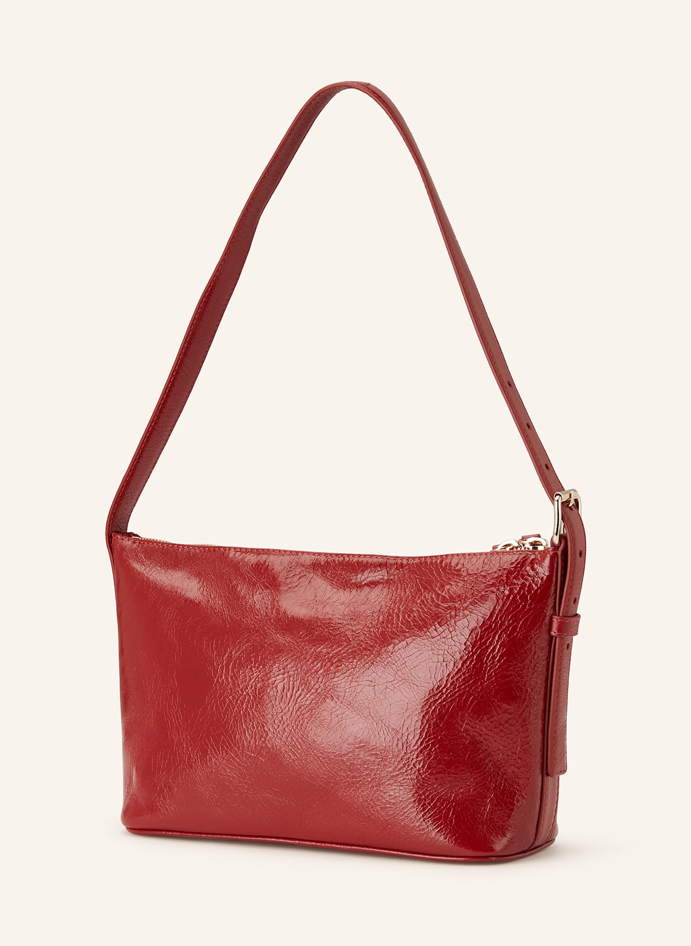 A.P.C. Schultertasche VERA: DUNKELROT