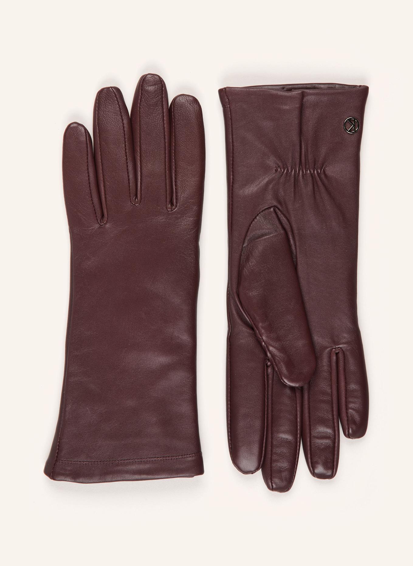 KESSLER Lederhandschuh KEIRA: DUNKELROT