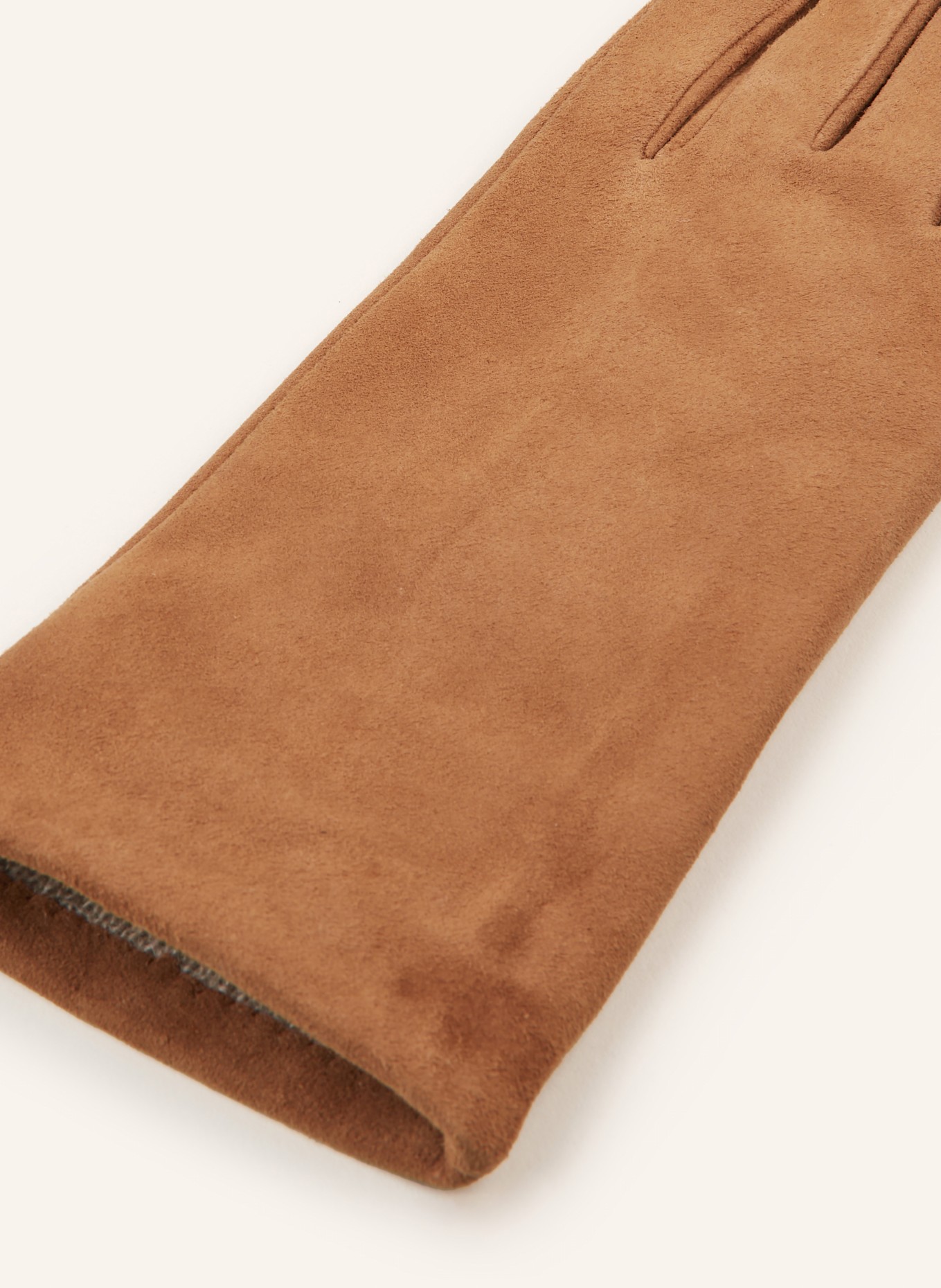 KESSLER Lederhandschuhe AVA mit Cashmere: CAMEL
