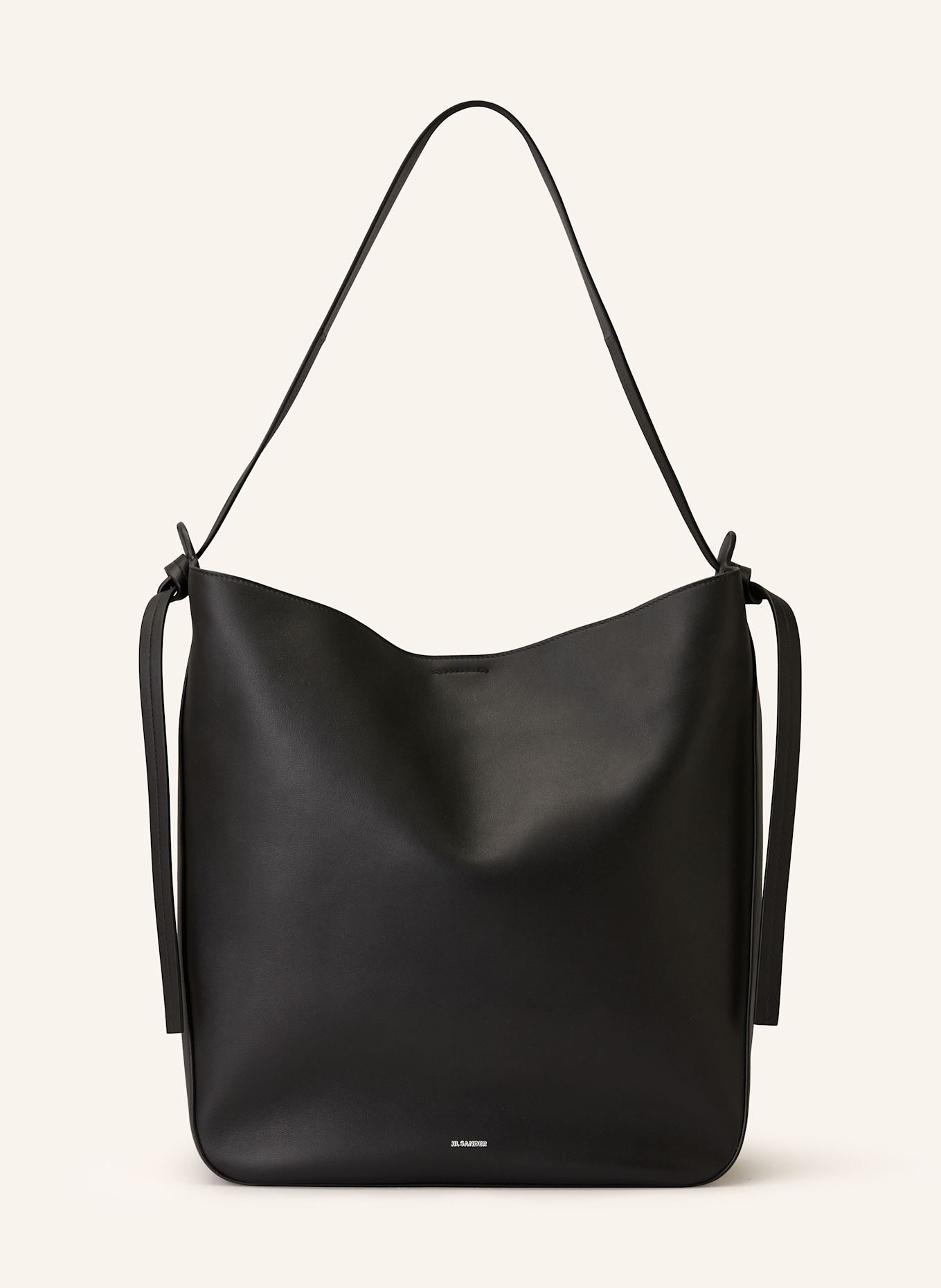 JIL SANDER Shopper MEDIUM: SCHWARZ