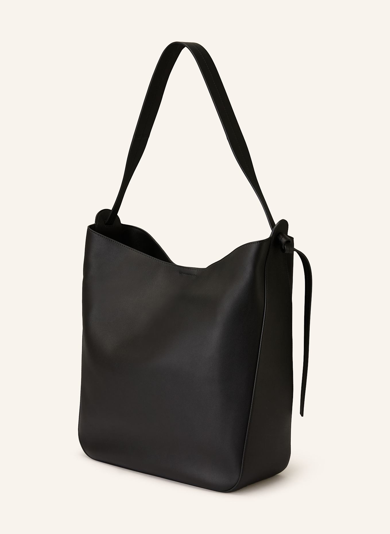 JIL SANDER Shopper MEDIUM: SCHWARZ